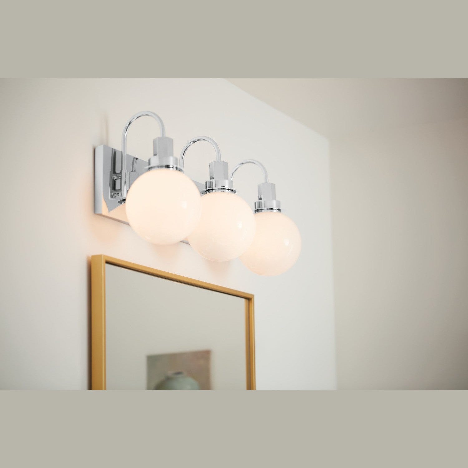 Kichler - 55151CH - Three Light Bath - Hex - Chrome