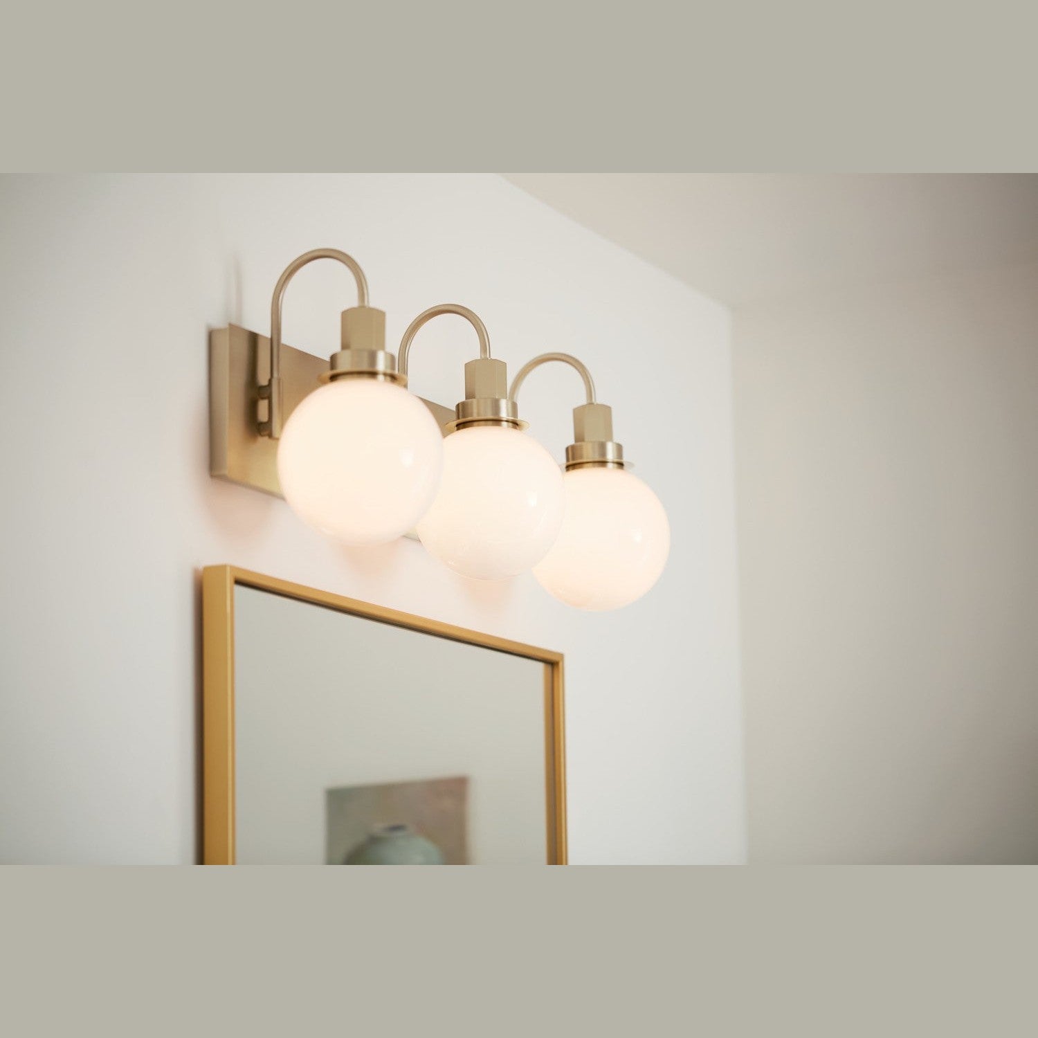 Kichler - 55151CPZ - Three Light Bath - Hex - Champagne Bronze