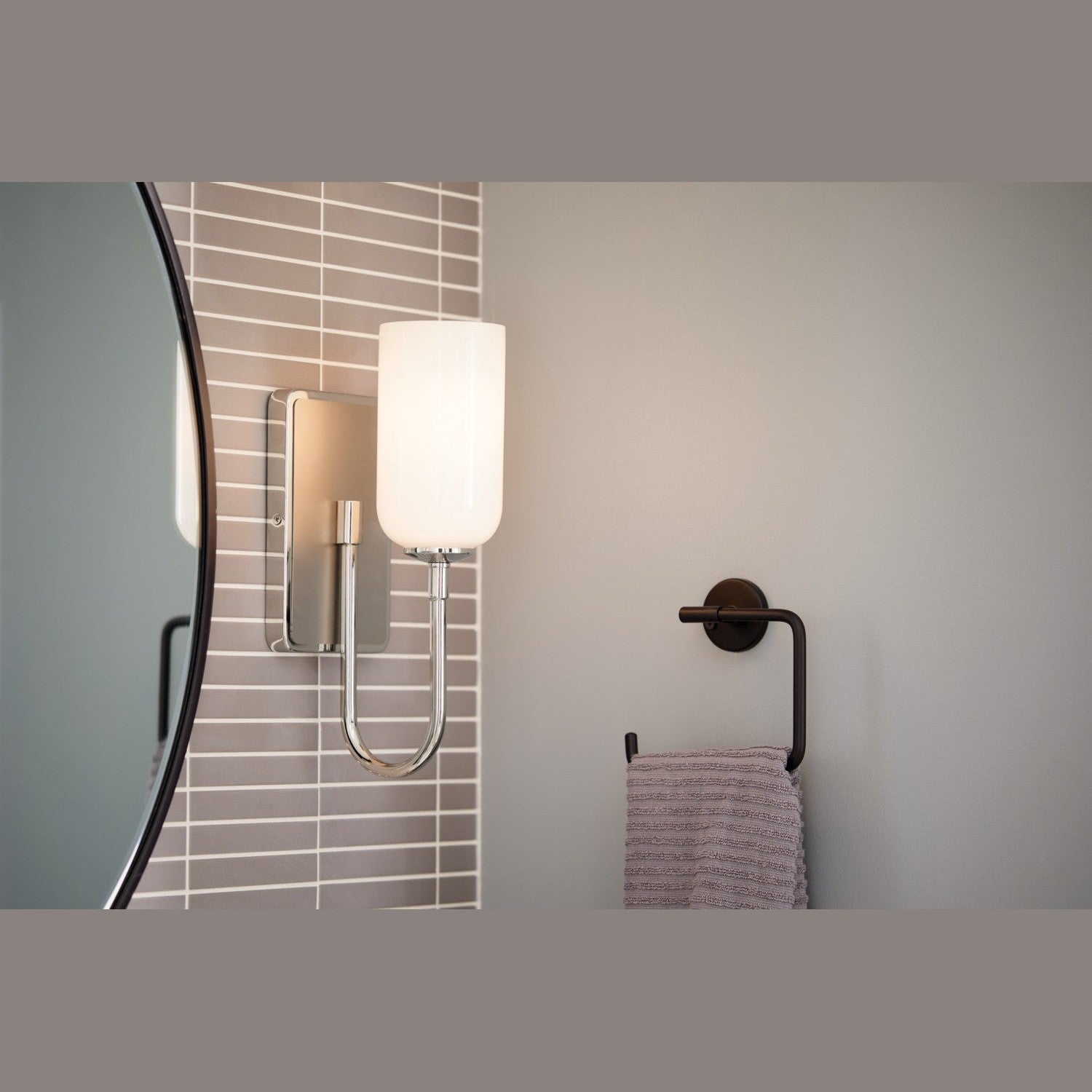 Kichler - 55161PN - One Light Wall Sconce - Solia - Polished Nickel