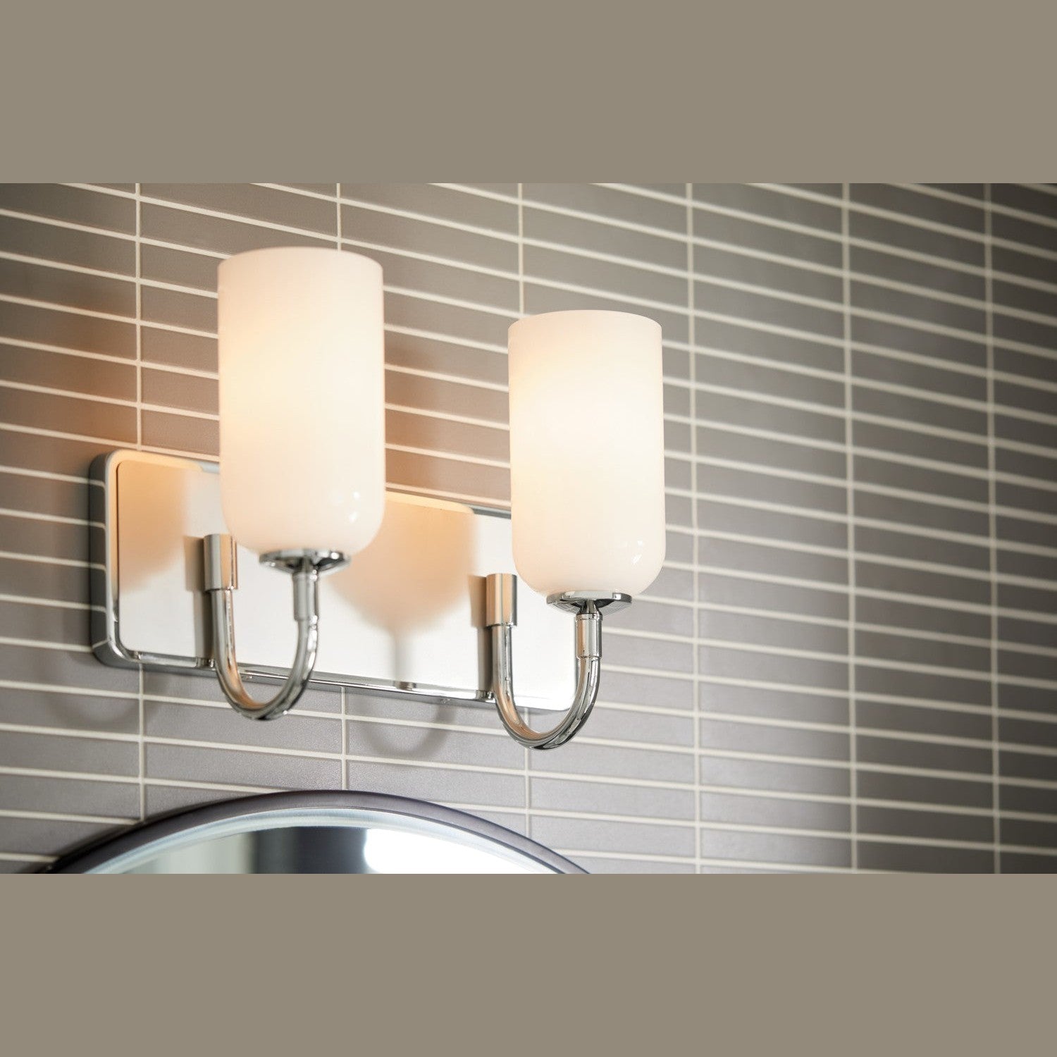 Kichler - 55162PN - Two Light Bath - Solia - Polished Nickel