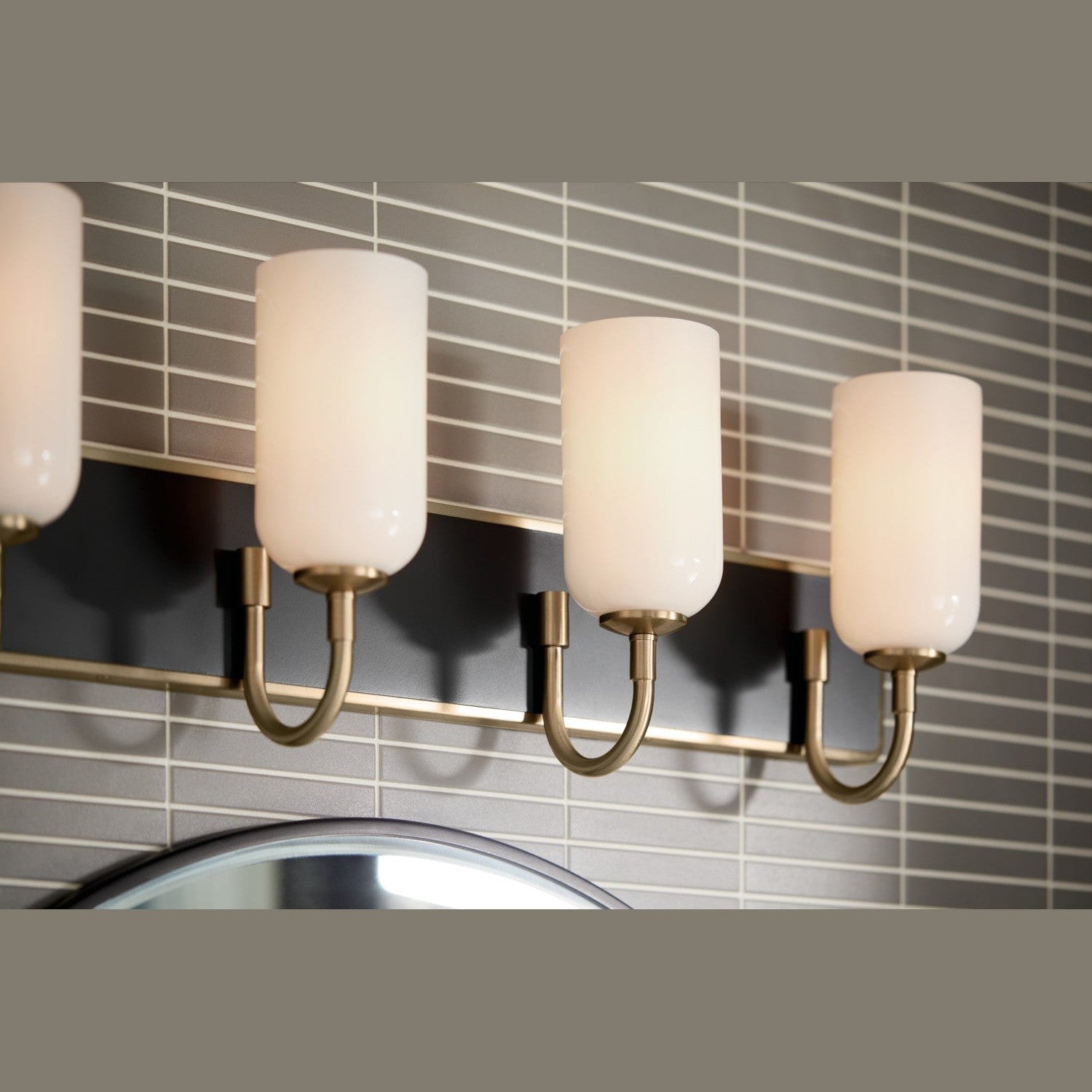 Kichler - 55164CPZ - Four Light Bath - Solia - Champagne Bronze