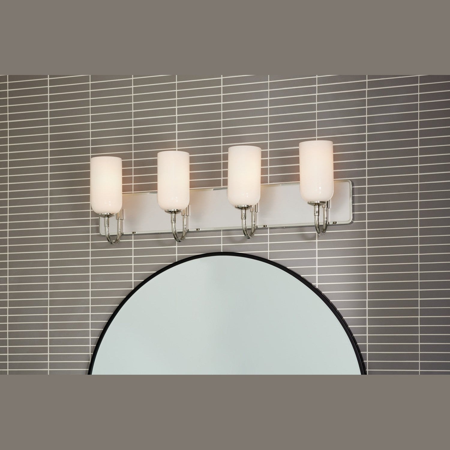 Kichler - 55164PN - Four Light Bath - Solia - Polished Nickel