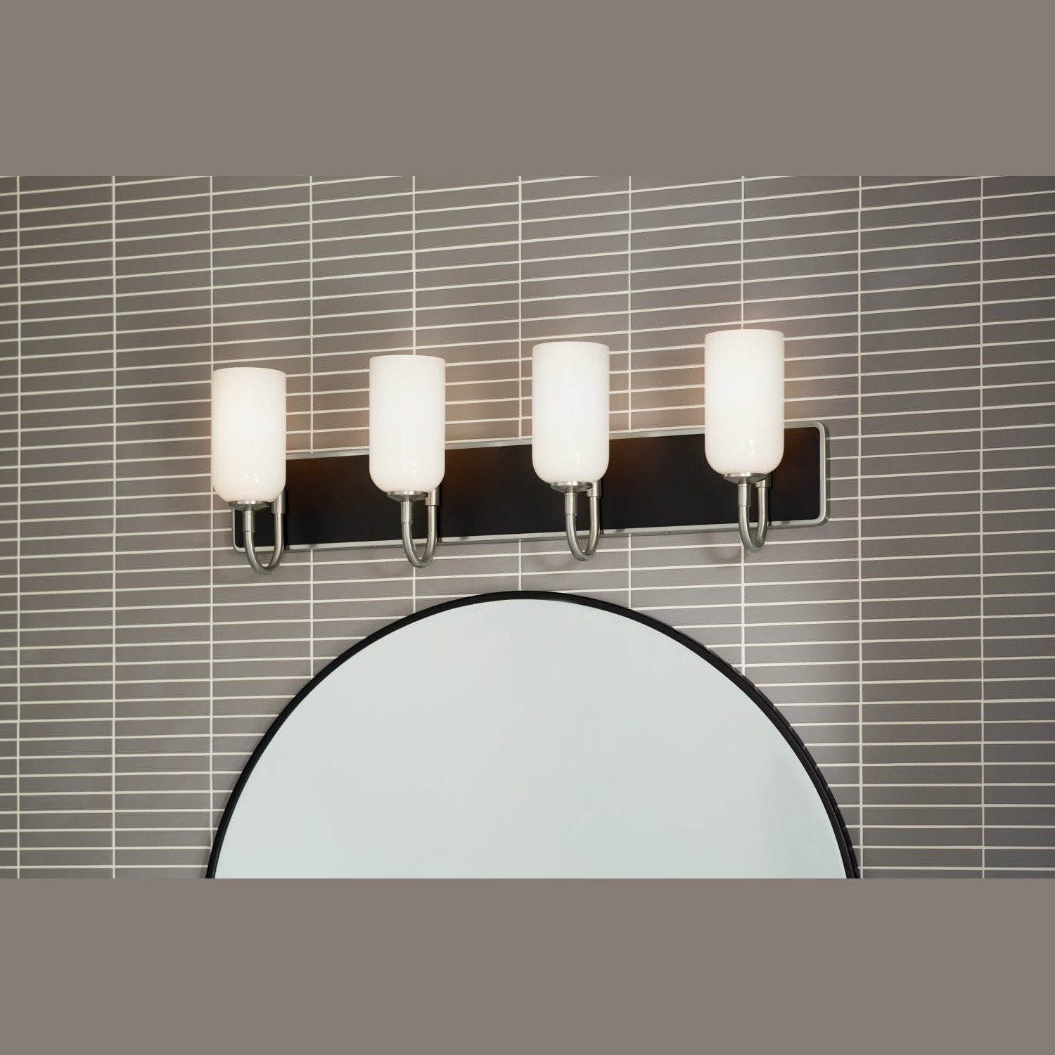 Kichler - 55164NI - Four Light Bath - Solia - Brushed Nickel