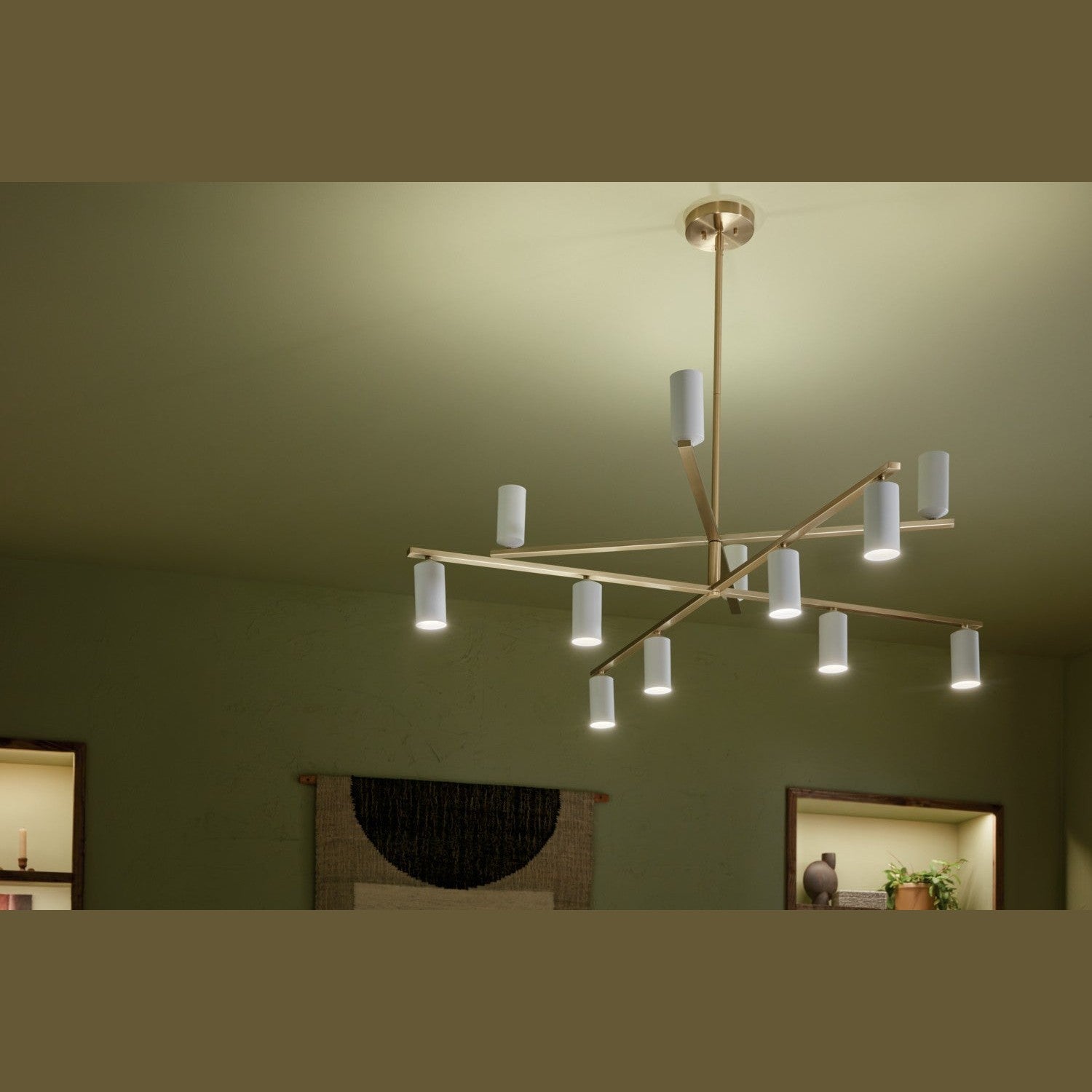 Kichler - 52533CPZWH - LED Chandelier - Gala - Champagne Bronze