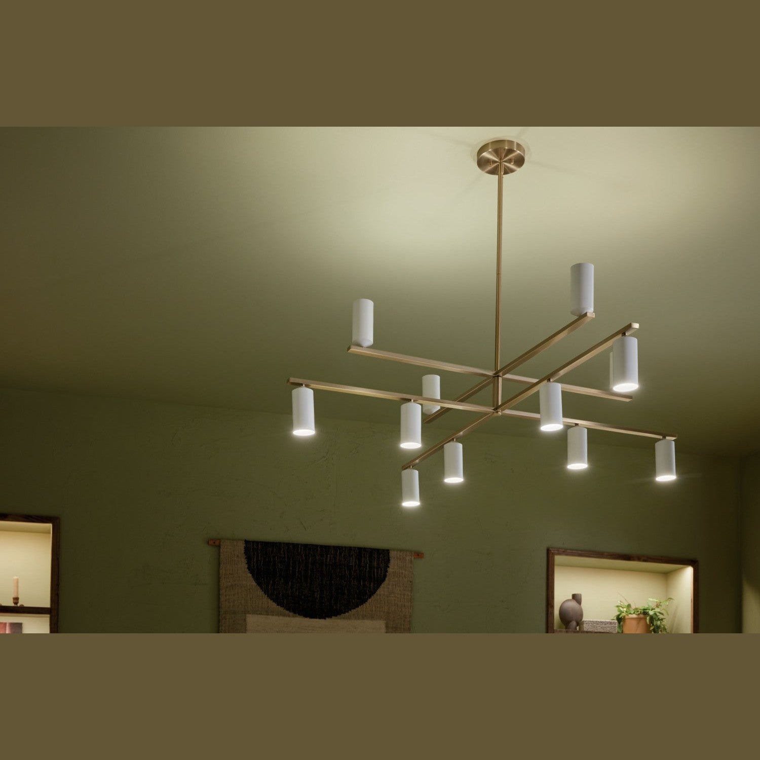 Kichler - 52533CPZWH - LED Chandelier - Gala - Champagne Bronze