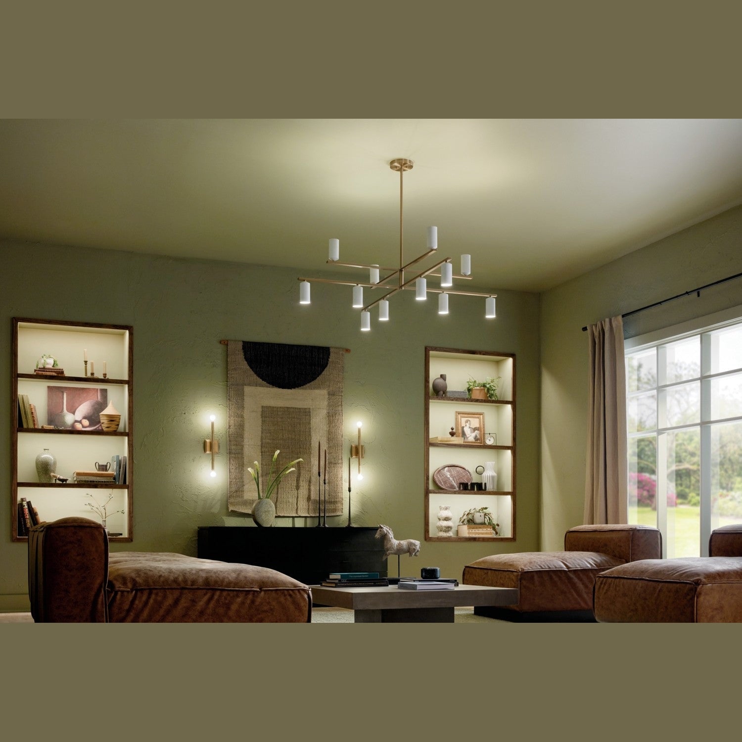 Kichler - 52533CPZWH - LED Chandelier - Gala - Champagne Bronze