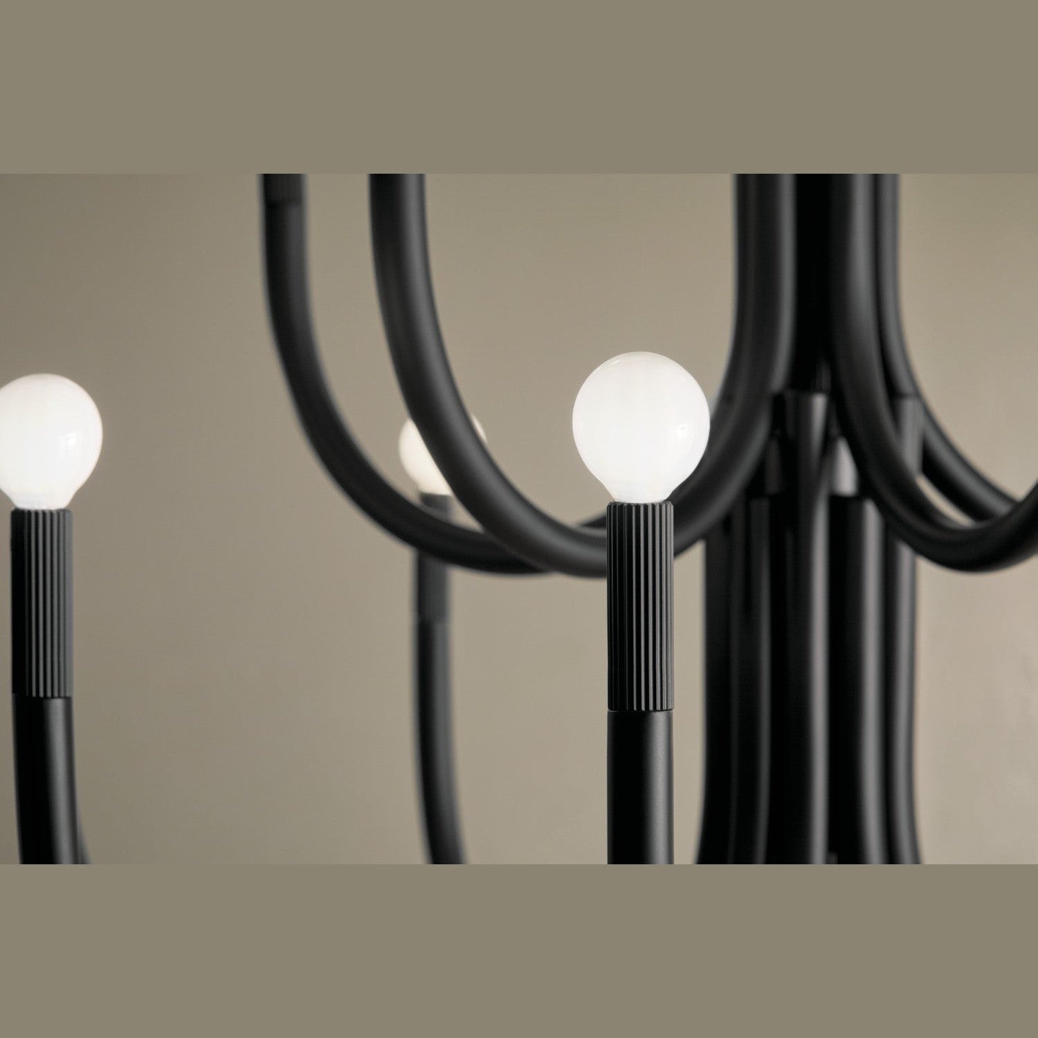 Kichler - 52552BK - 15 Light Chandelier - Odensa - Black
