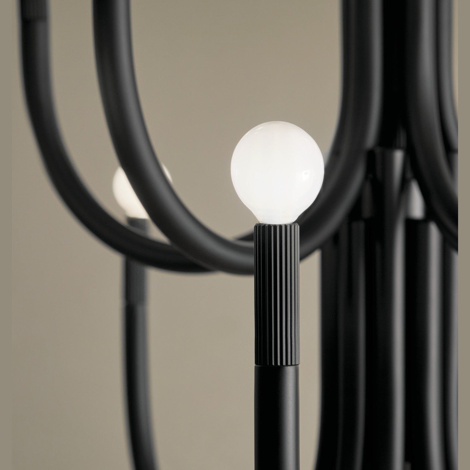 Kichler - 52552BK - 15 Light Chandelier - Odensa - Black