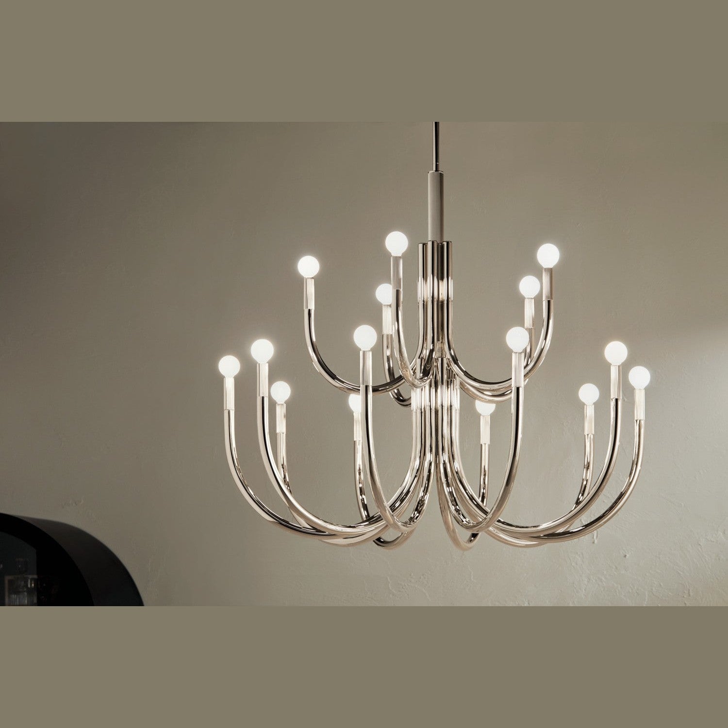 Kichler - 52552PN - 15 Light Chandelier - Odensa - Polished Nickel