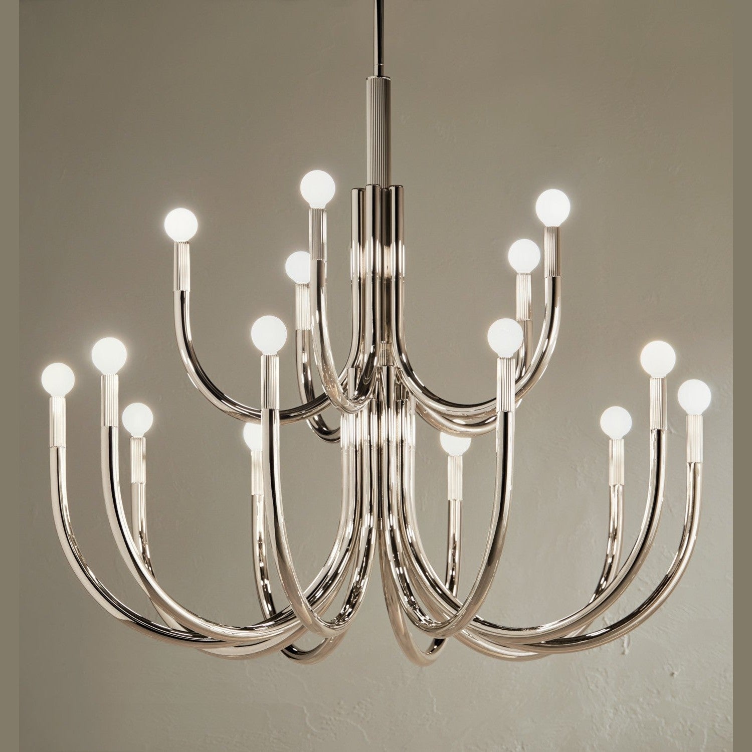Kichler - 52552PN - 15 Light Chandelier - Odensa - Polished Nickel