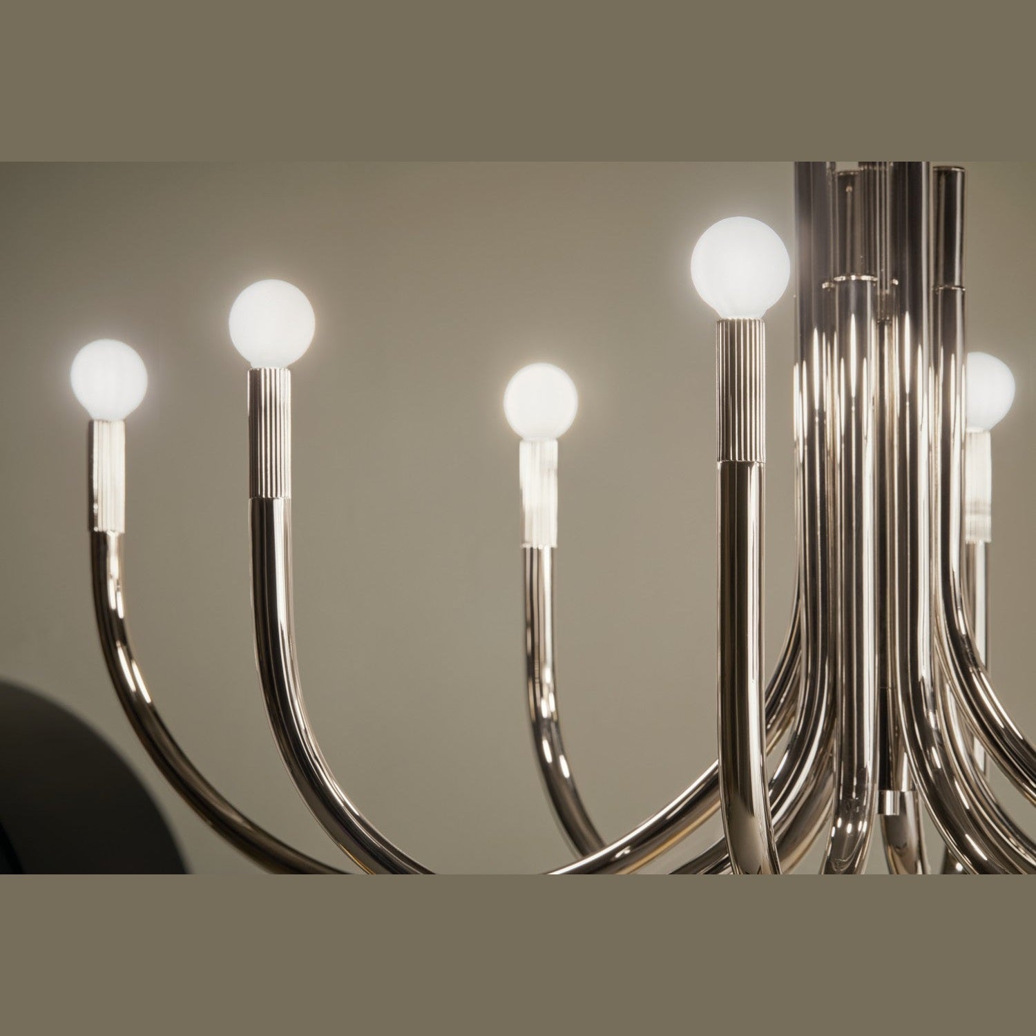 Kichler - 52553PN - Eight Light Chandelier - Odensa - Polished Nickel
