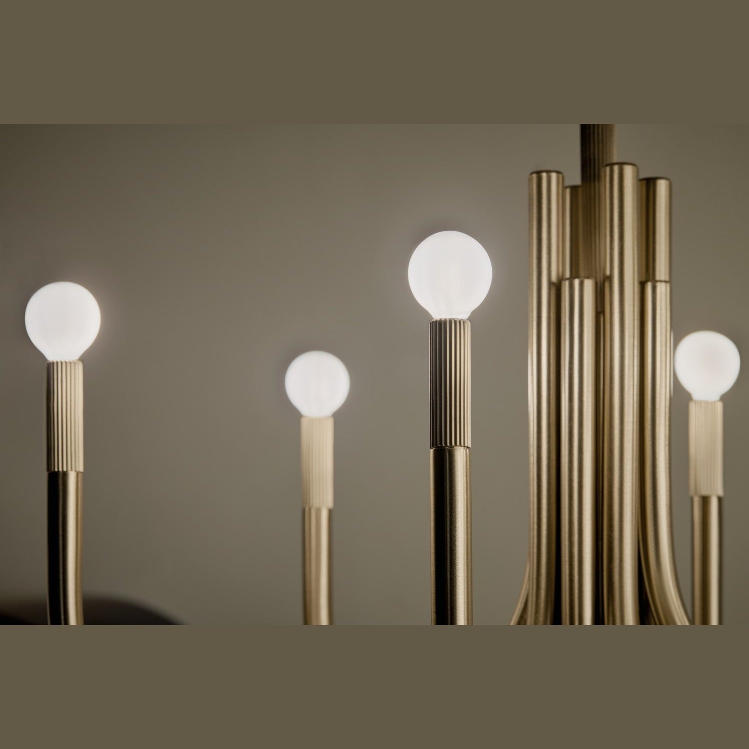 Kichler - 52553CPZ - Eight Light Chandelier - Odensa - Champagne Bronze