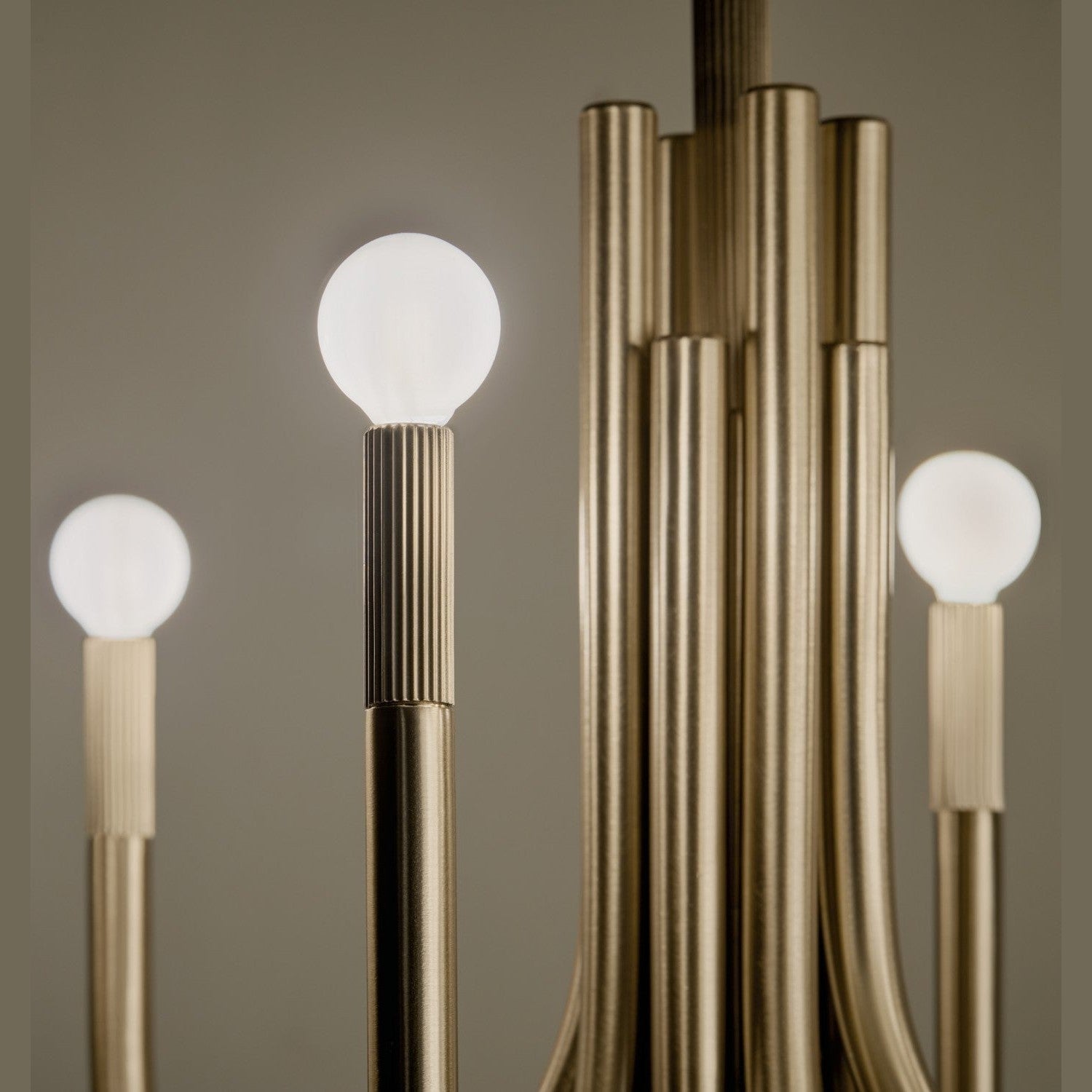 Kichler - 52553CPZ - Eight Light Chandelier - Odensa - Champagne Bronze