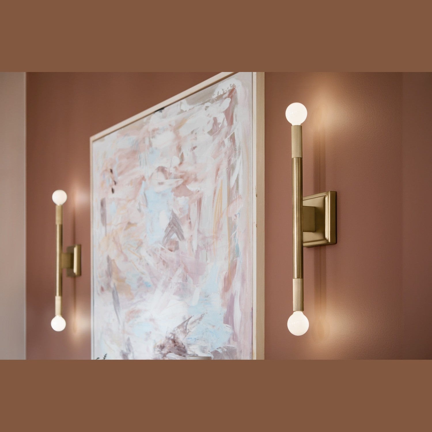 Kichler - 52556CPZ - Two Light Wall Sconce - Odensa - Champagne Bronze