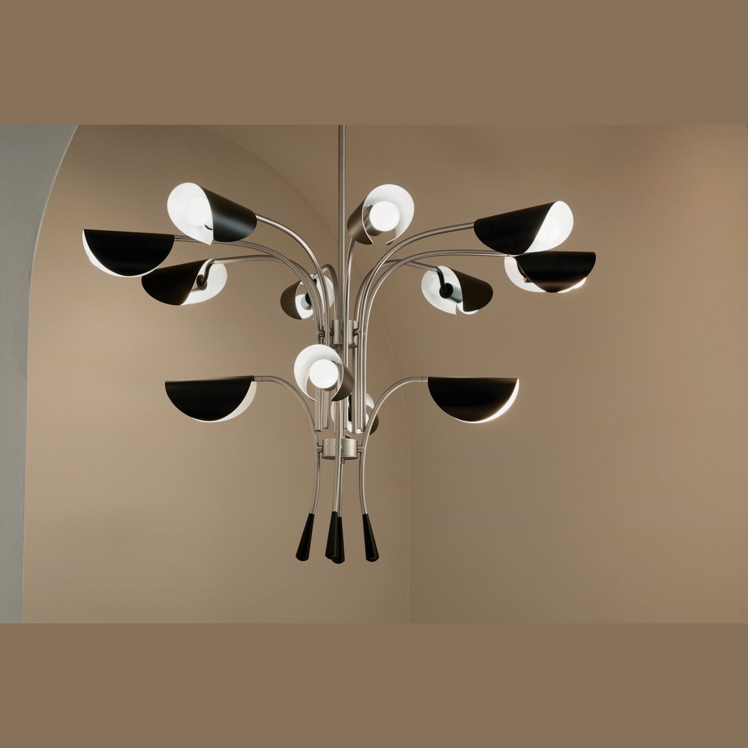 Kichler - 52561SN - 12 Light Chandelier - Arcus - Satin Nickel