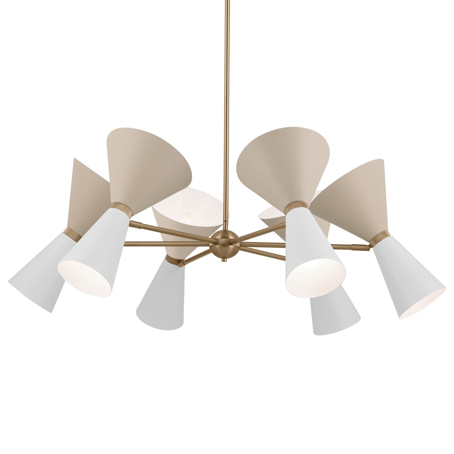 Kichler - 52566CPZGRG - 12 Light Chandelier - Phix - Champagne Bronze