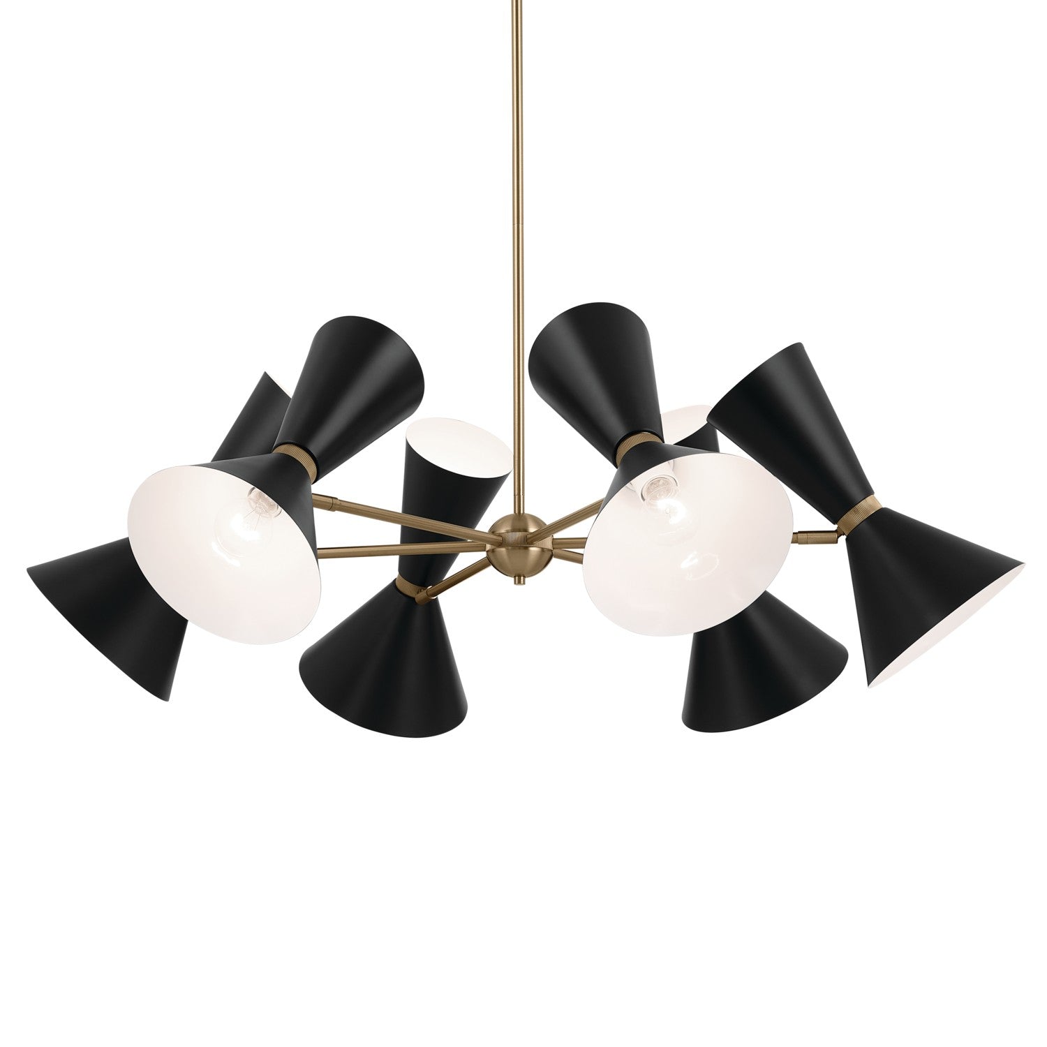 Kichler - 52566CPZBK - 12 Light Chandelier - Phix - Champagne Bronze