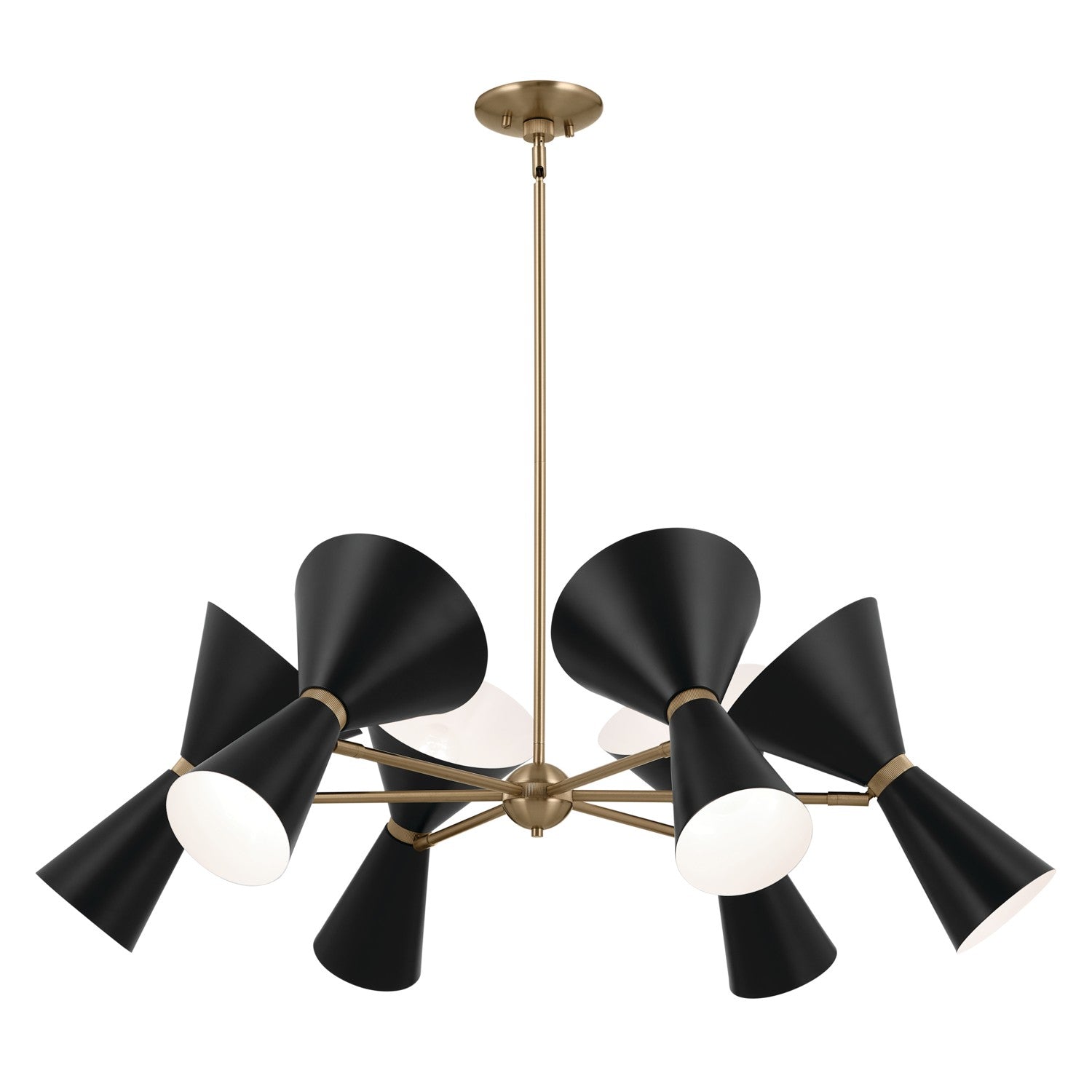 Kichler - 52566CPZBK - 12 Light Chandelier - Phix - Champagne Bronze
