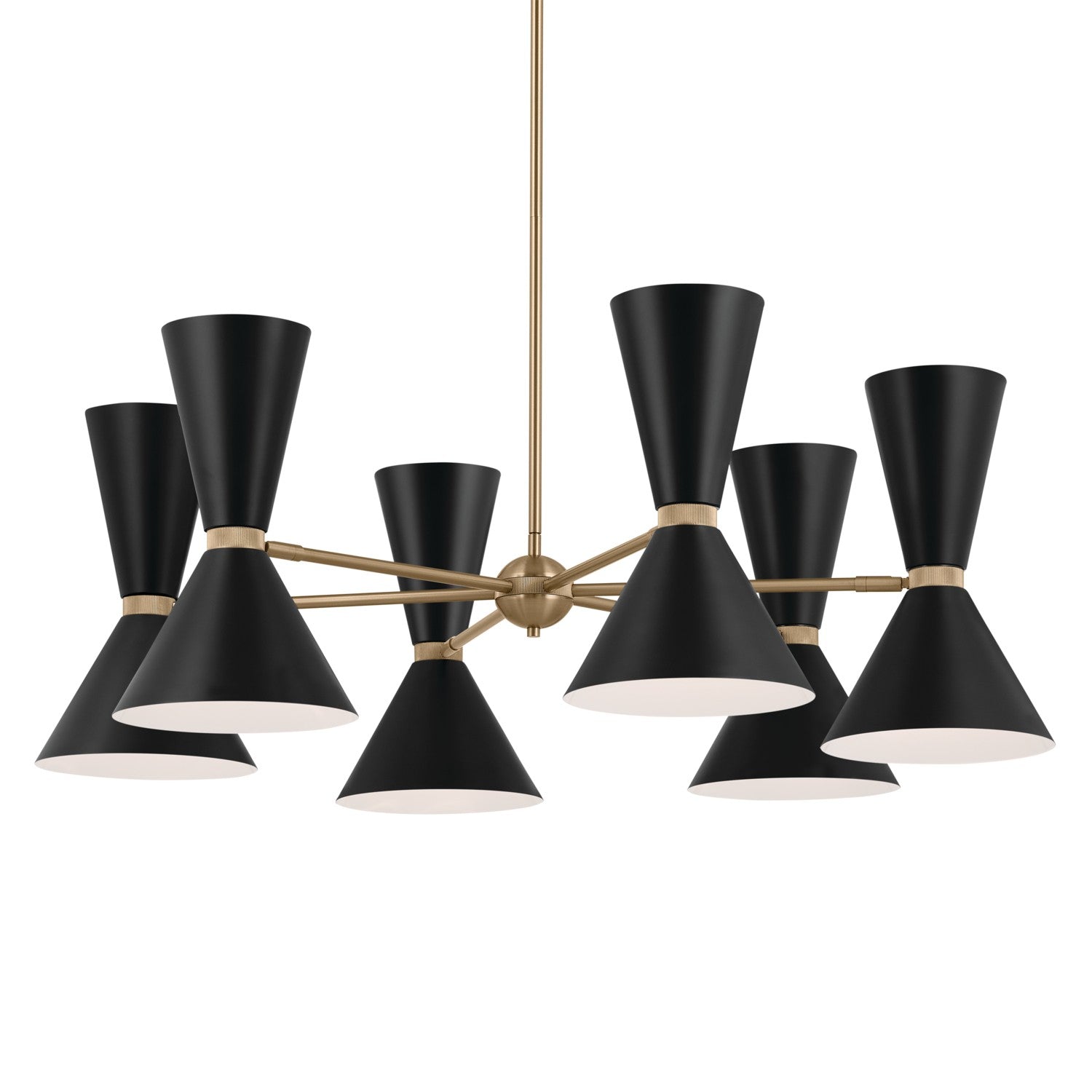 Kichler - 52566CPZBK - 12 Light Chandelier - Phix - Champagne Bronze