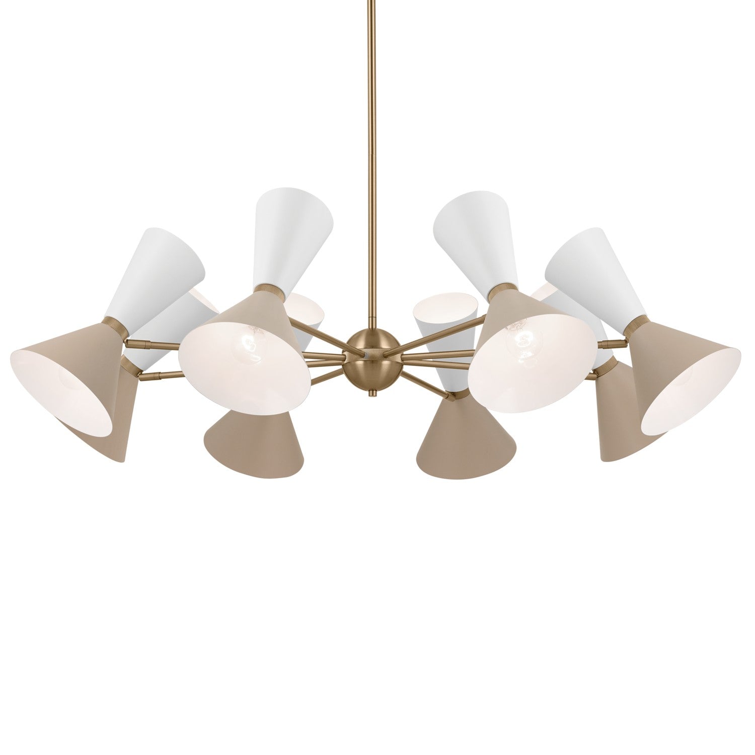 Kichler - 52567CPZGRG - 16 Light Chandelier - Phix - Champagne Bronze
