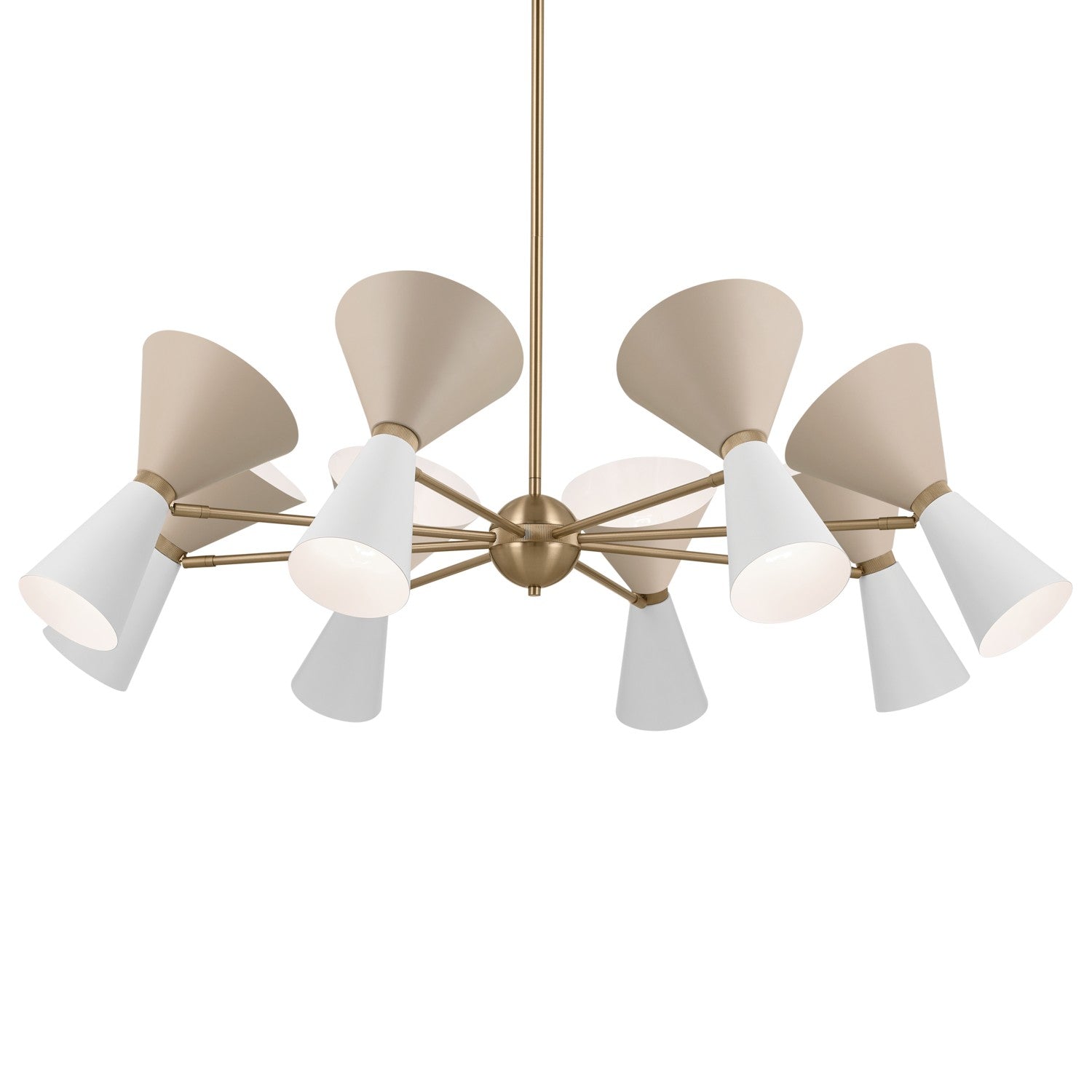Kichler - 52567CPZGRG - 16 Light Chandelier - Phix - Champagne Bronze