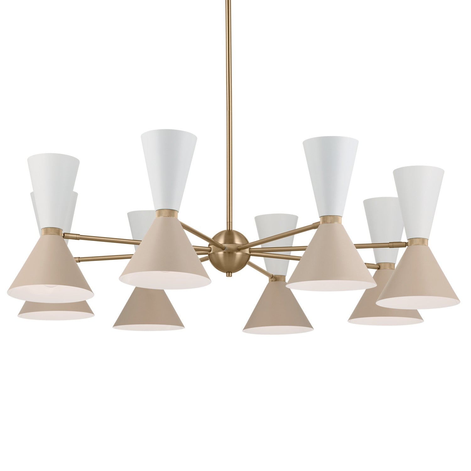 Kichler - 52567CPZGRG - 16 Light Chandelier - Phix - Champagne Bronze