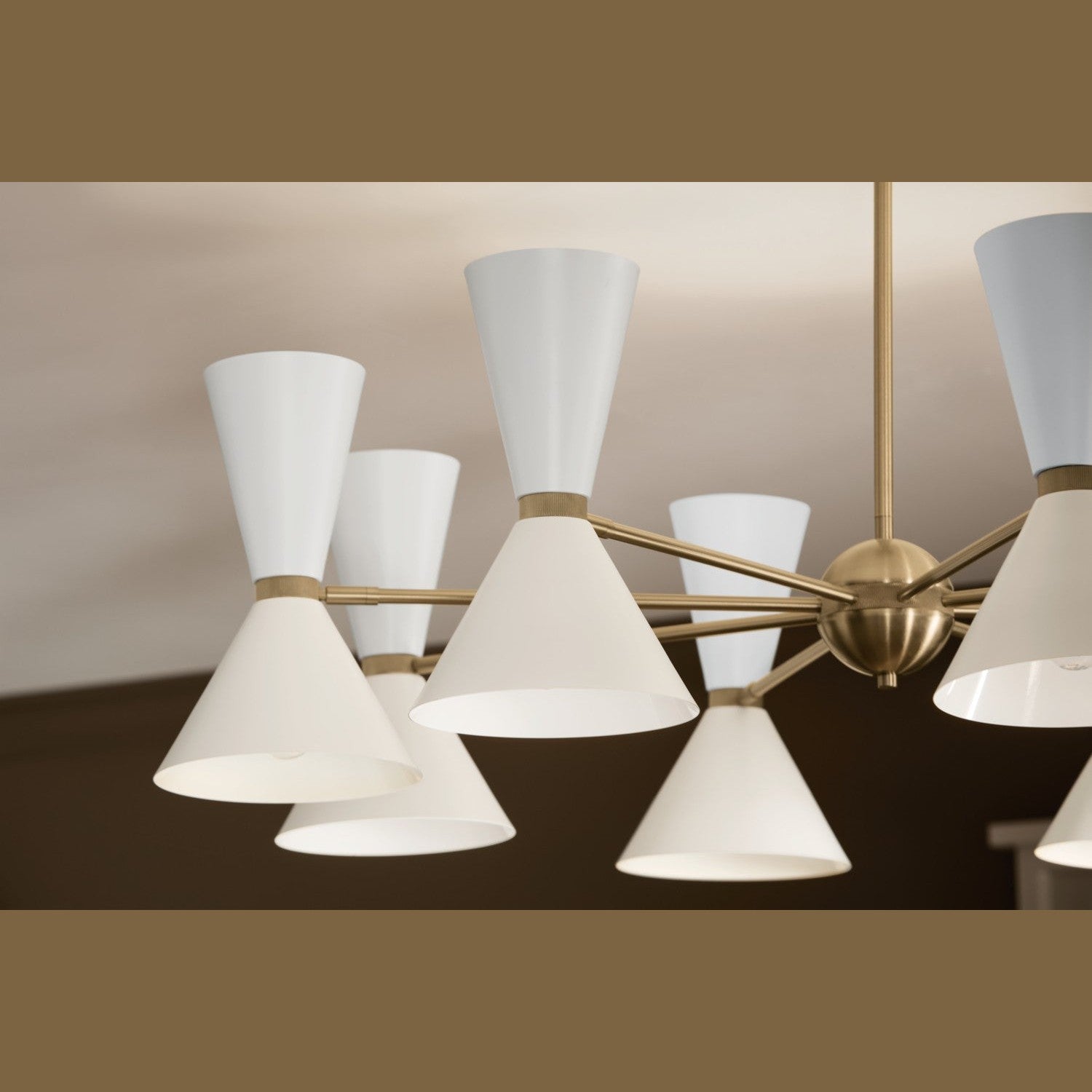Kichler - 52567CPZWH - 16 Light Chandelier - Phix - Champagne Bronze