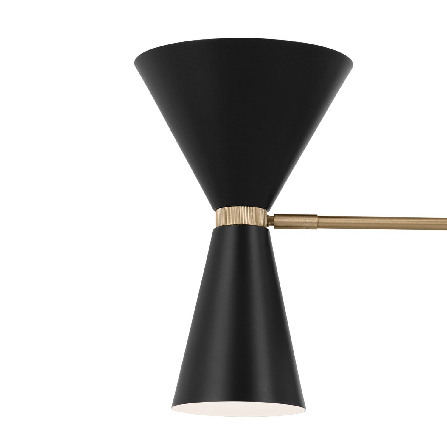 Kichler - 52565CPZBK - Six Light Chandelier - Phix - Champagne Bronze