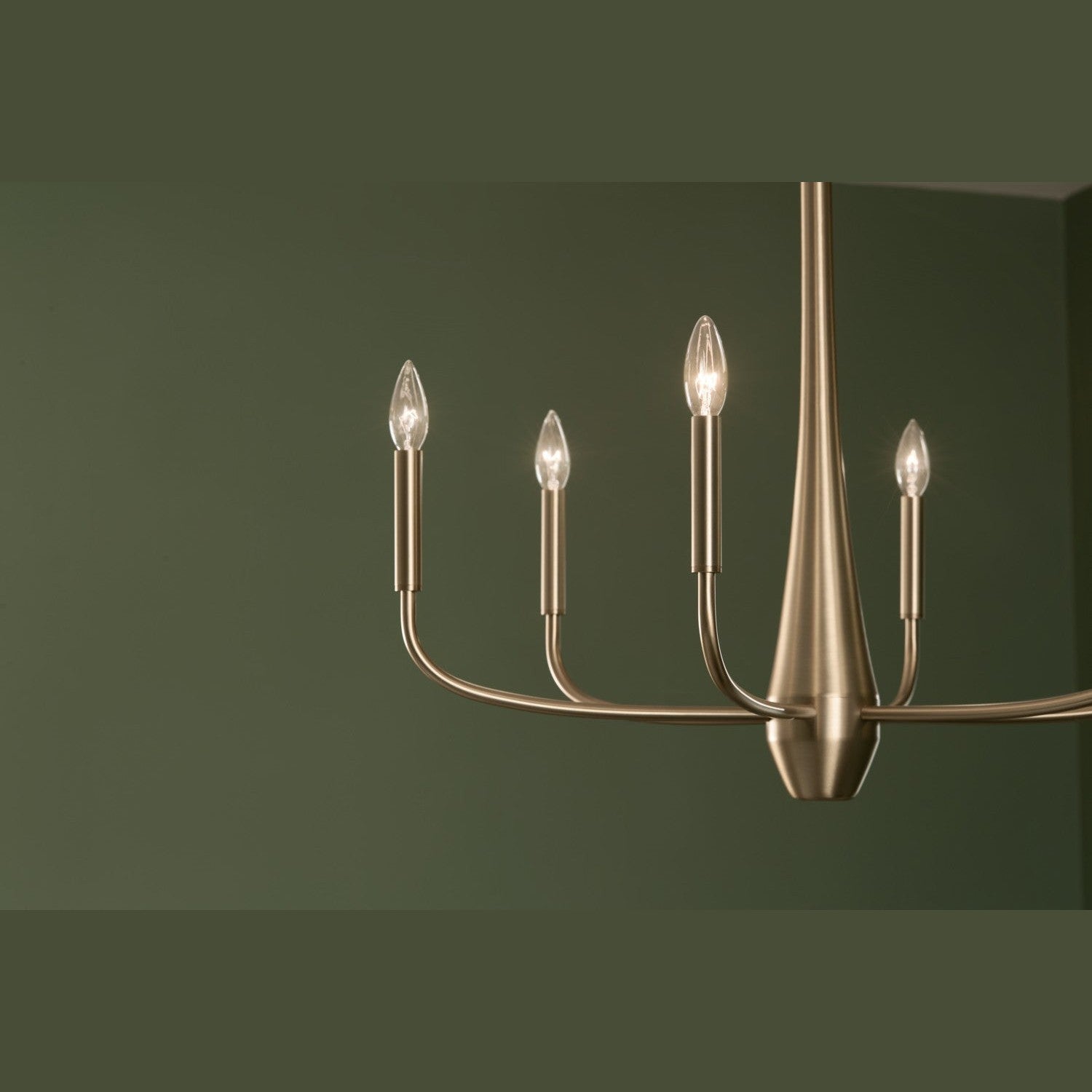 Kichler - 52525CPZ - Six Light Chandelier - Deela - Champagne Bronze