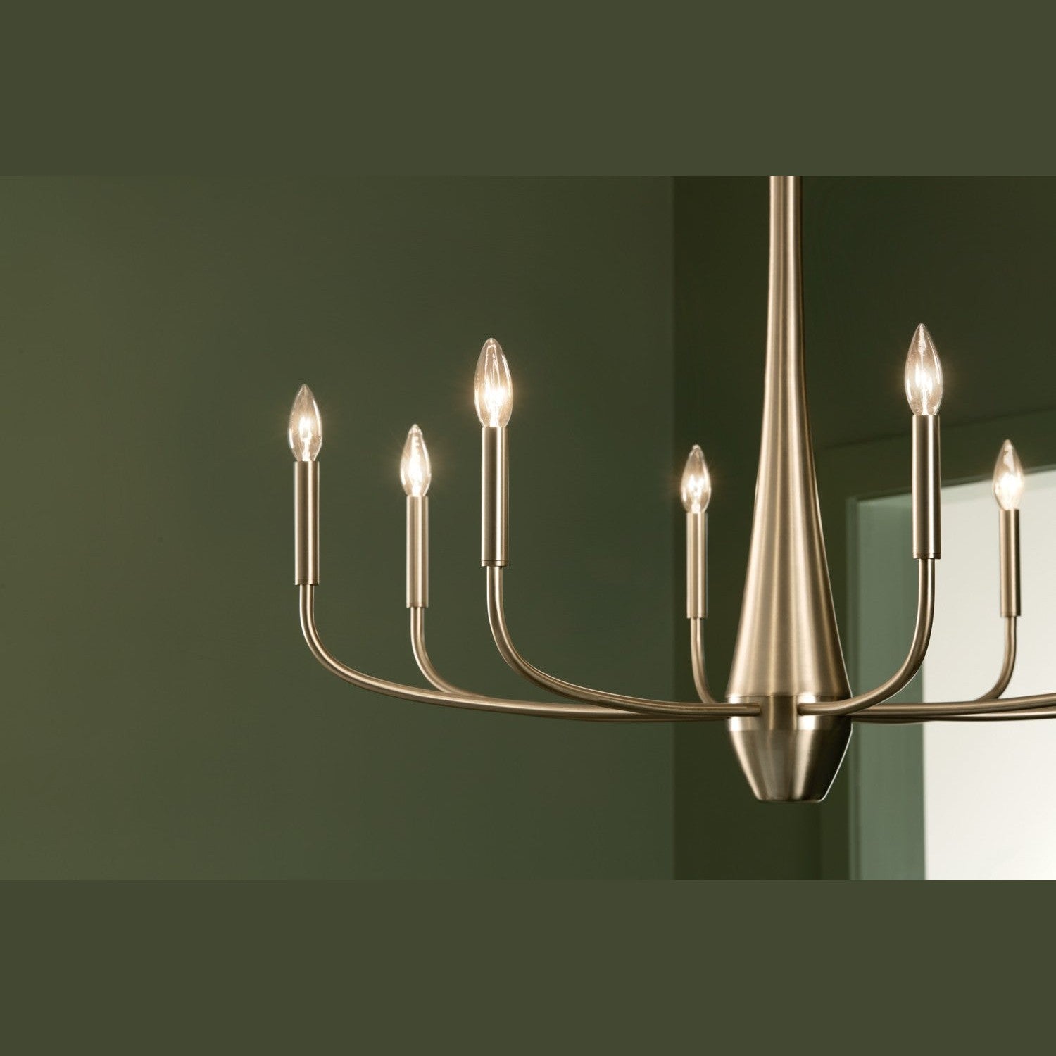 Kichler - 52526CPZ - Eight Light Chandelier - Deela - Champagne Bronze