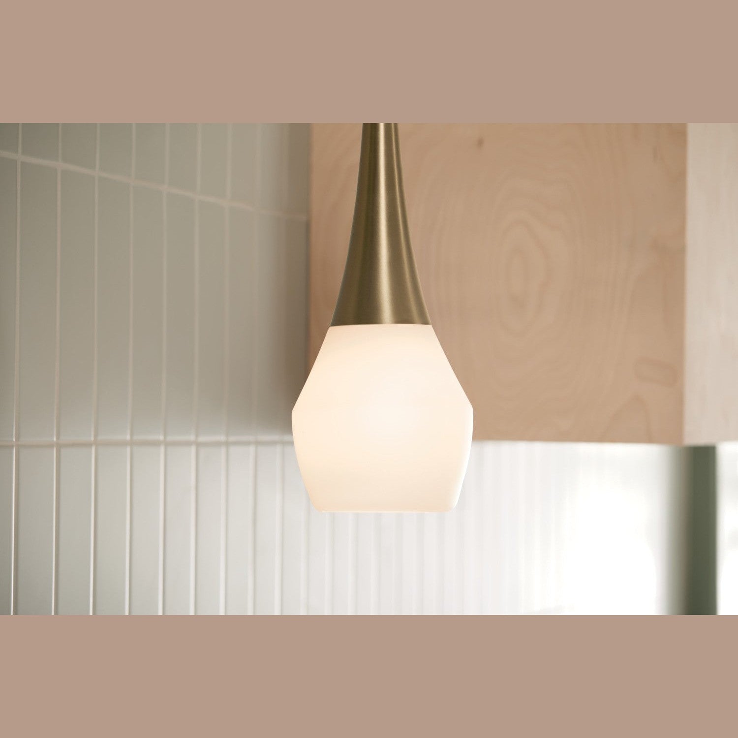 Kichler - 52529CPZ - One Light Pendant - Deela - Champagne Bronze