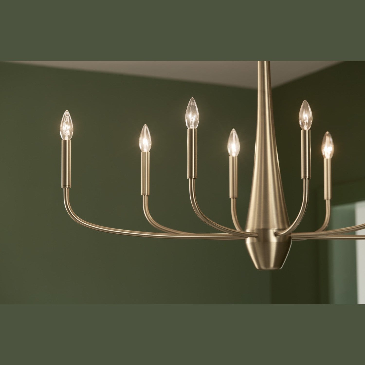 Kichler - 52528CPZ - Eight Light Chandelier - Deela - Champagne Bronze