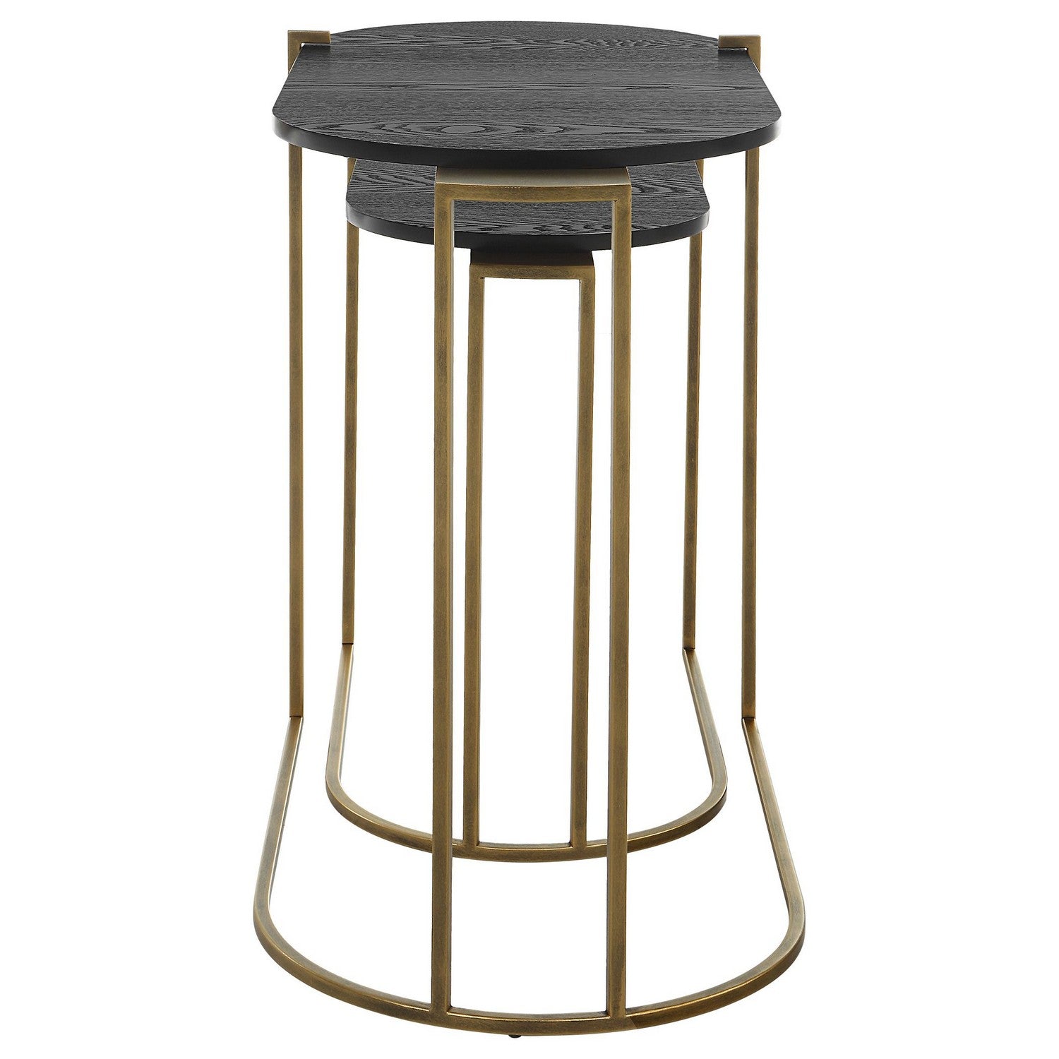 Uttermost - 22882 - Nesting Tables, Set/2 - Aztec - Antique Brass