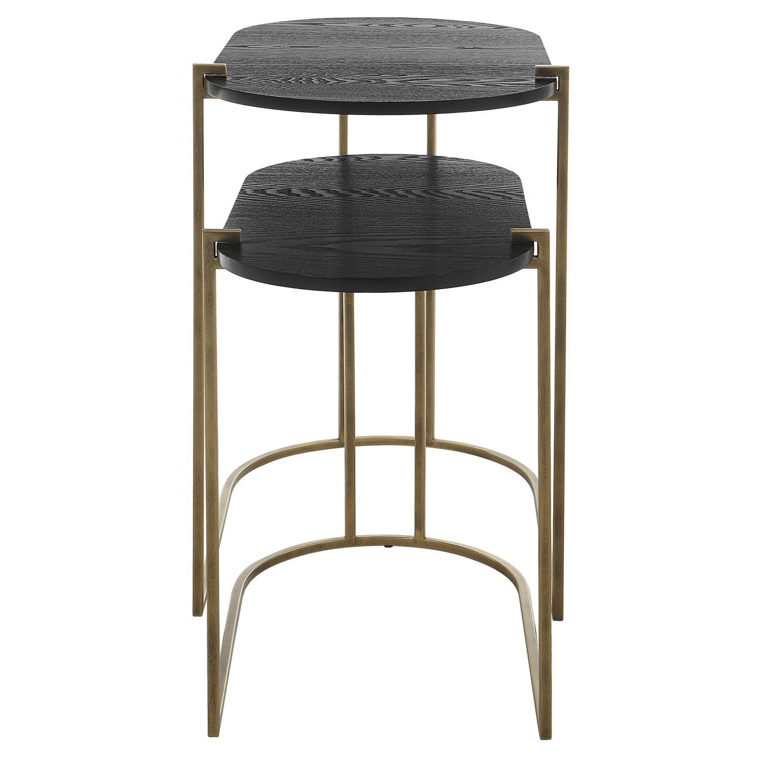 Uttermost - 22882 - Nesting Tables, Set/2 - Aztec - Antique Brass