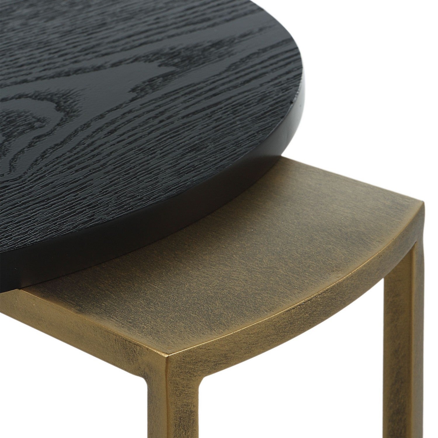 Uttermost - 22882 - Nesting Tables, Set/2 - Aztec - Antique Brass