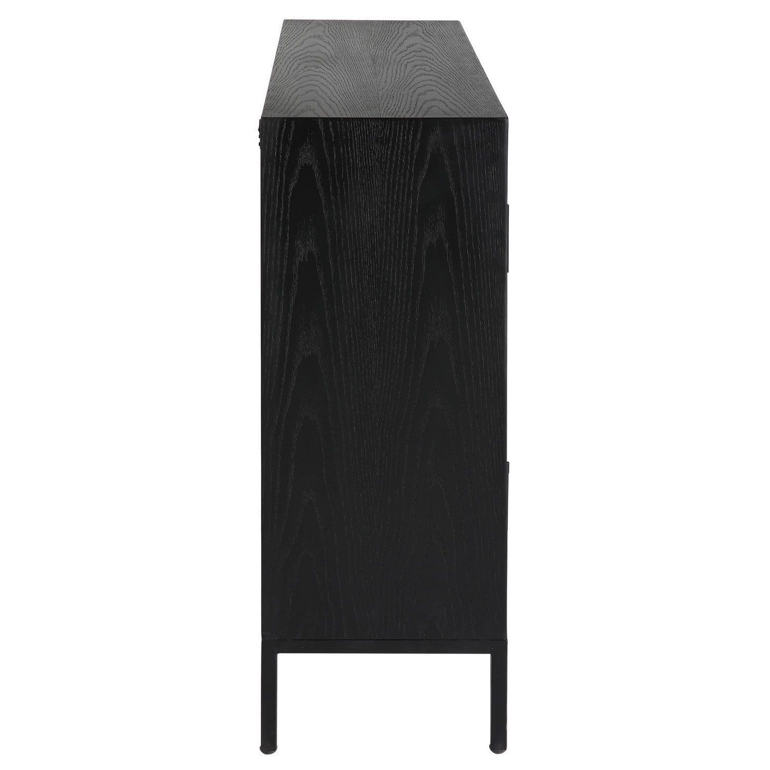 Uttermost - 22891 - Cabinet - Front Range - Dark Ebony Oak
