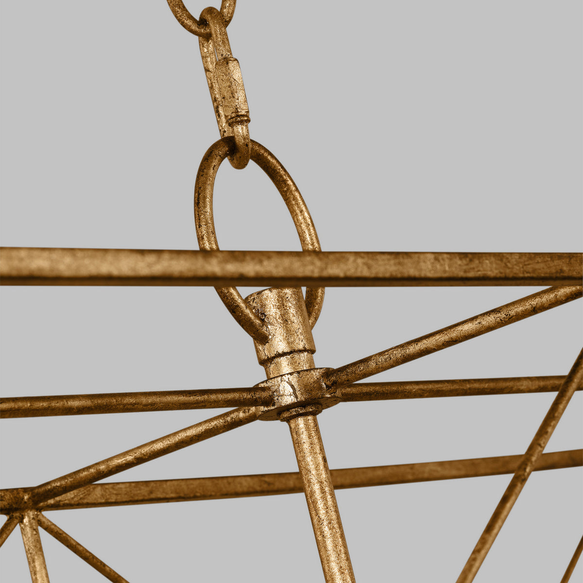 Visual Comfort Studio - CC1646ADB - Six Light Chandelier - Beatrix - Antique Gild