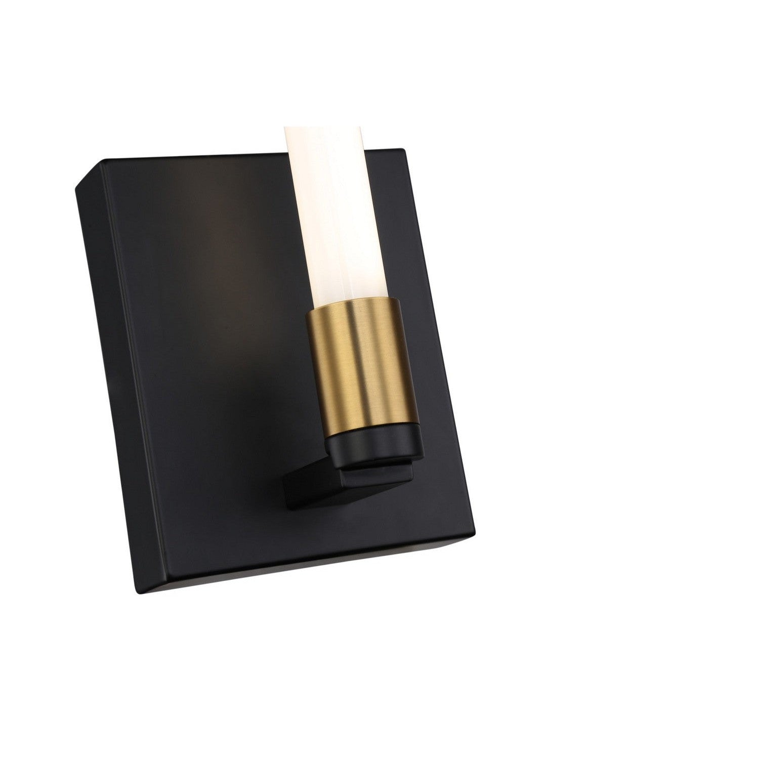 Artcraft - SC13081BB - LED Wall Sconce - Infiniti - Matte Black & Brass