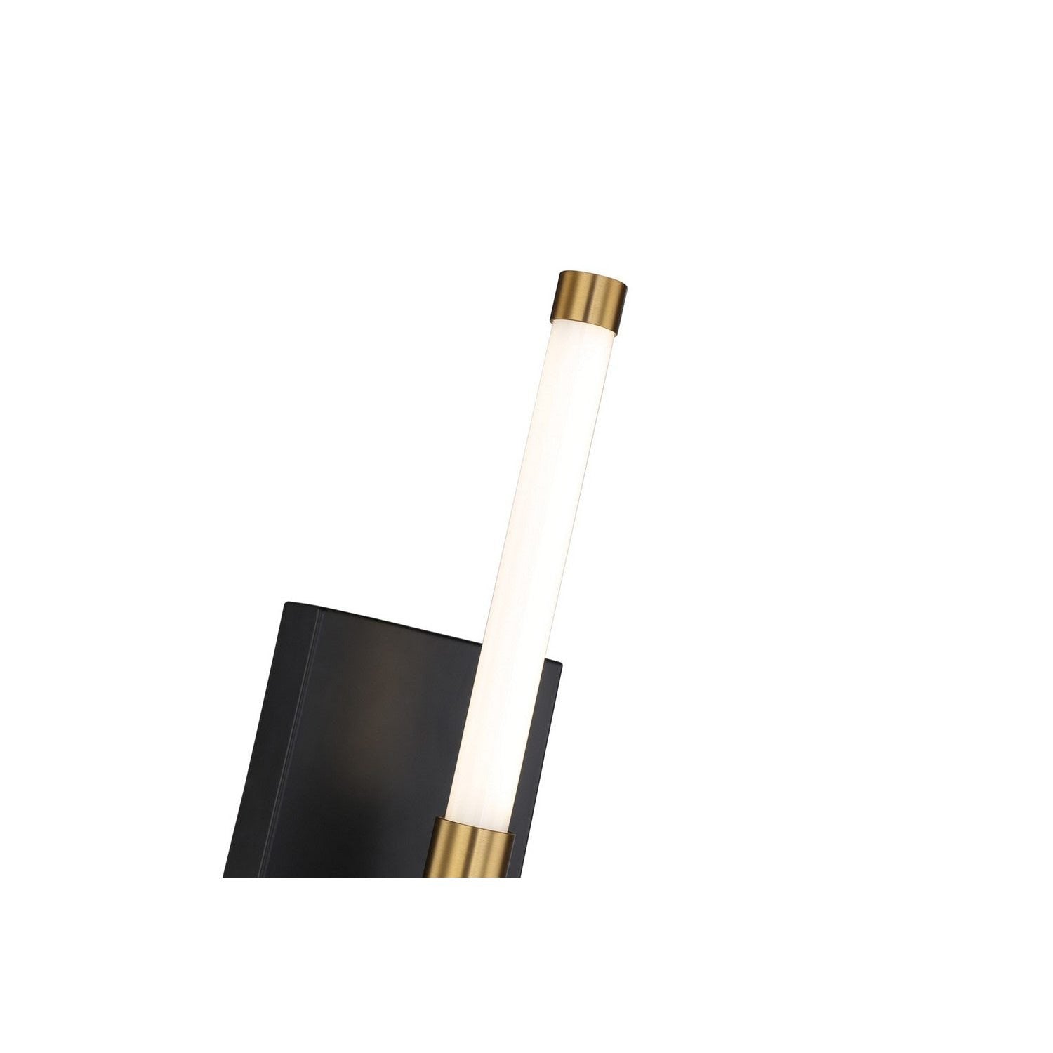 Artcraft - SC13081BB - LED Wall Sconce - Infiniti - Matte Black & Brass