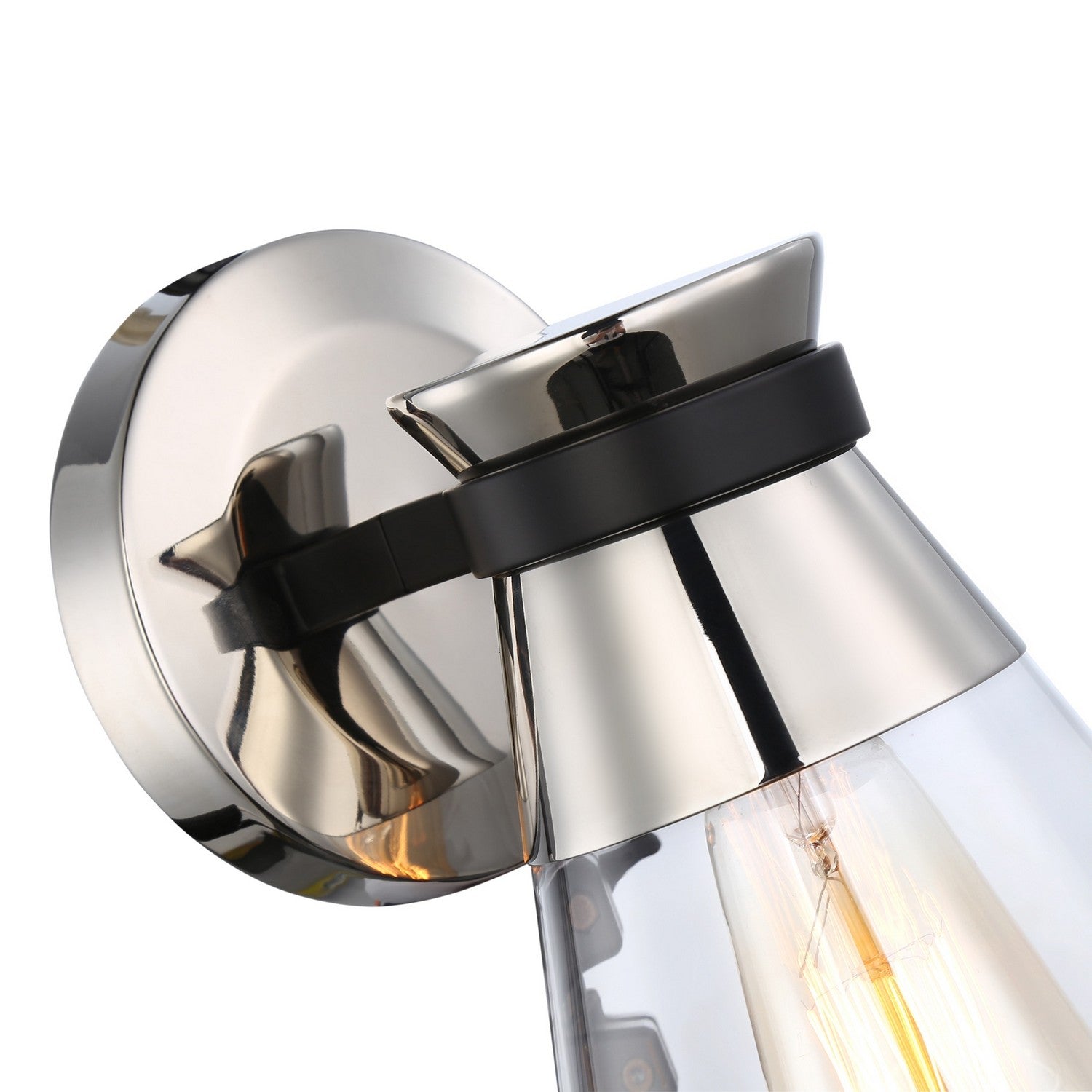 Artcraft - AC11801NB - One Light Wall Sconce - Kanata - Polished Nickel