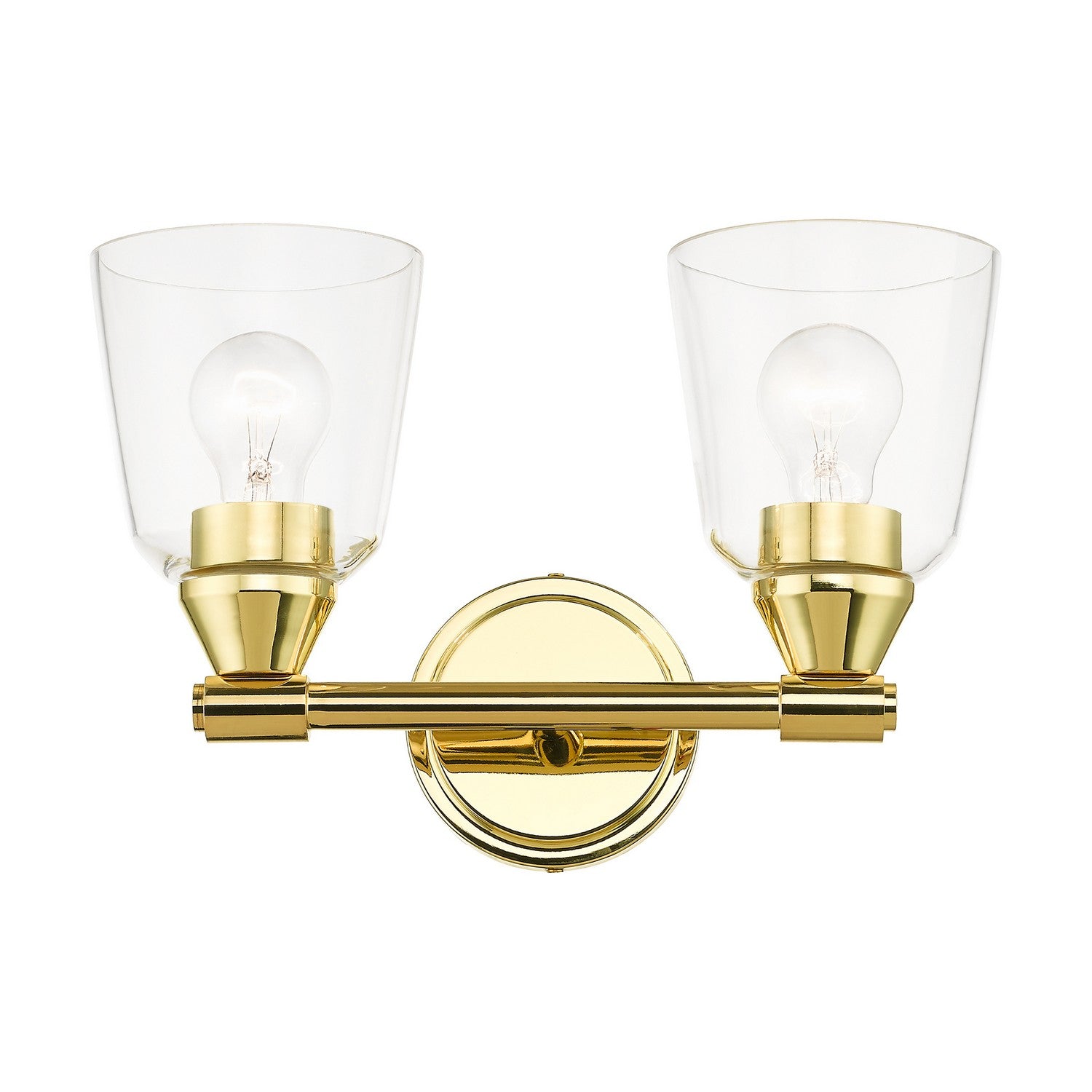 Livex Lighting - 16782-02 - Two Light Vanity Sconce - Catania - Polished Brass