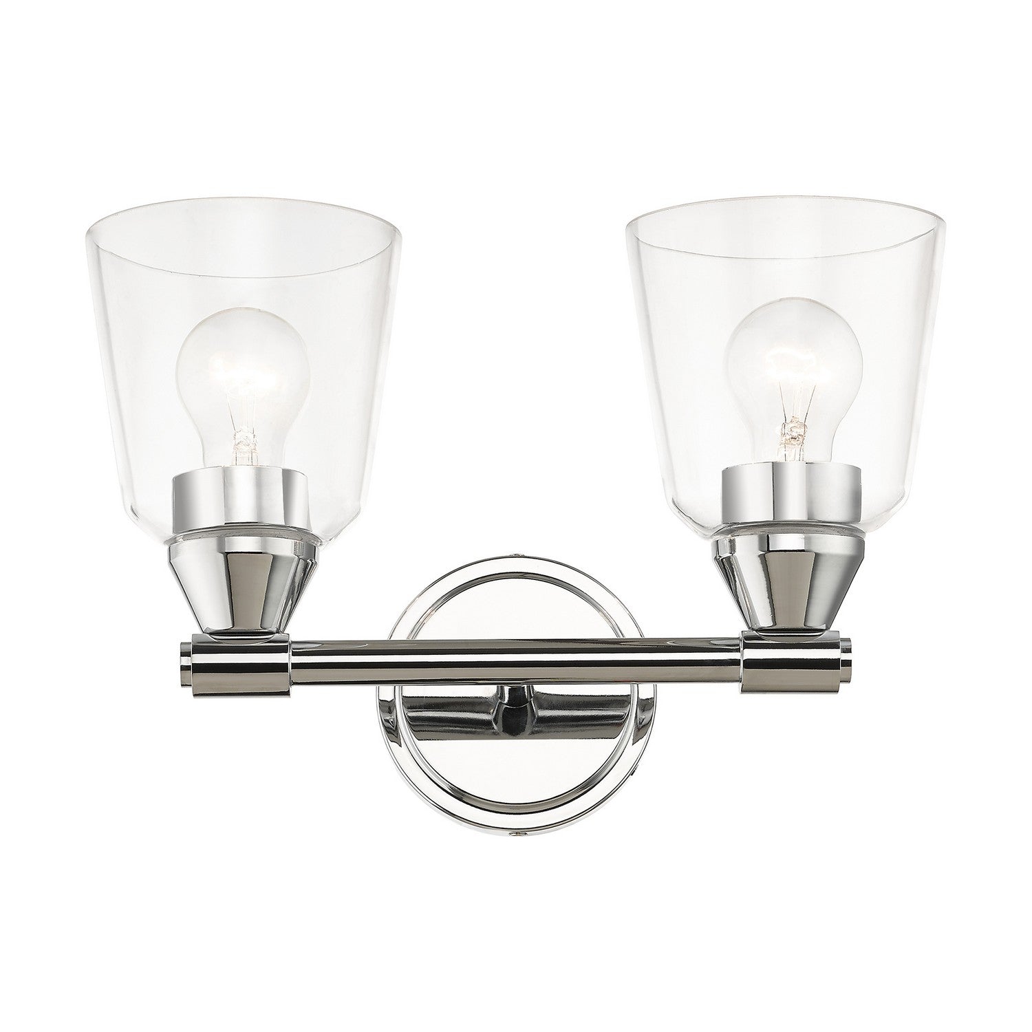 Livex Lighting - 16782-05 - Two Light Vanity Sconce - Catania - Polished Chrome