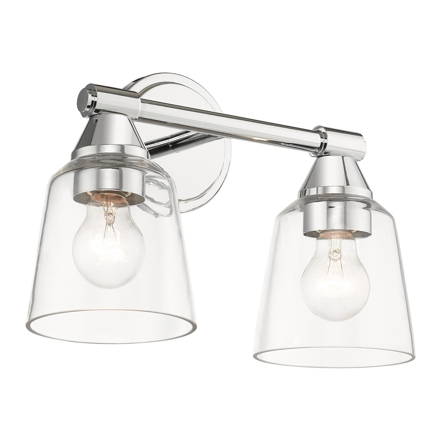 Livex Lighting - 16782-05 - Two Light Vanity Sconce - Catania - Polished Chrome