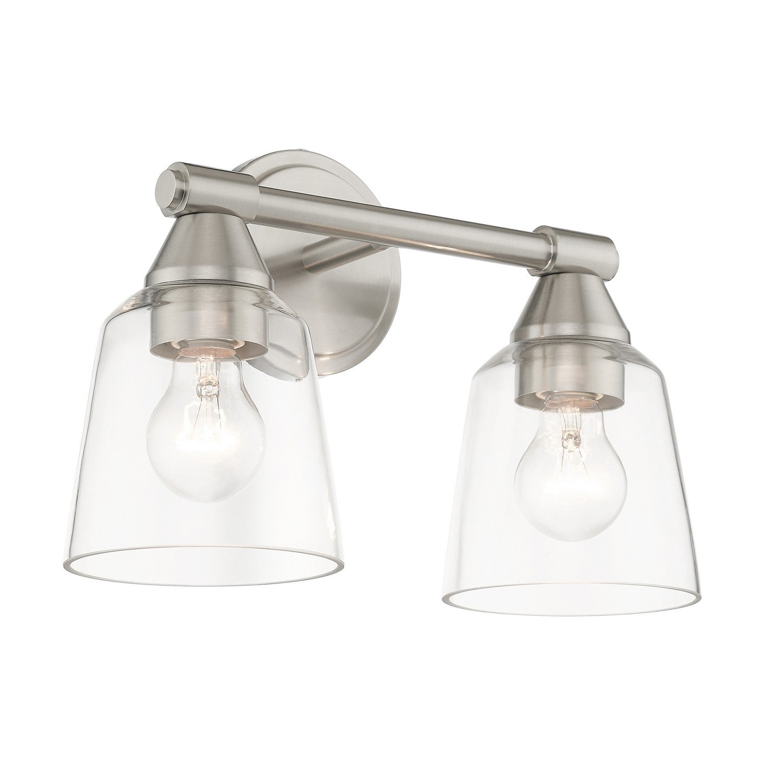 Livex Lighting - 16782-91 - Two Light Vanity Sconce - Catania - Brushed Nickel