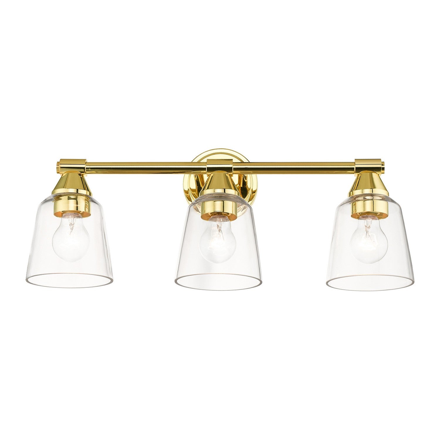 Livex Lighting - 16783-02 - Three Light Vanity Sconce - Catania - Polished Brass