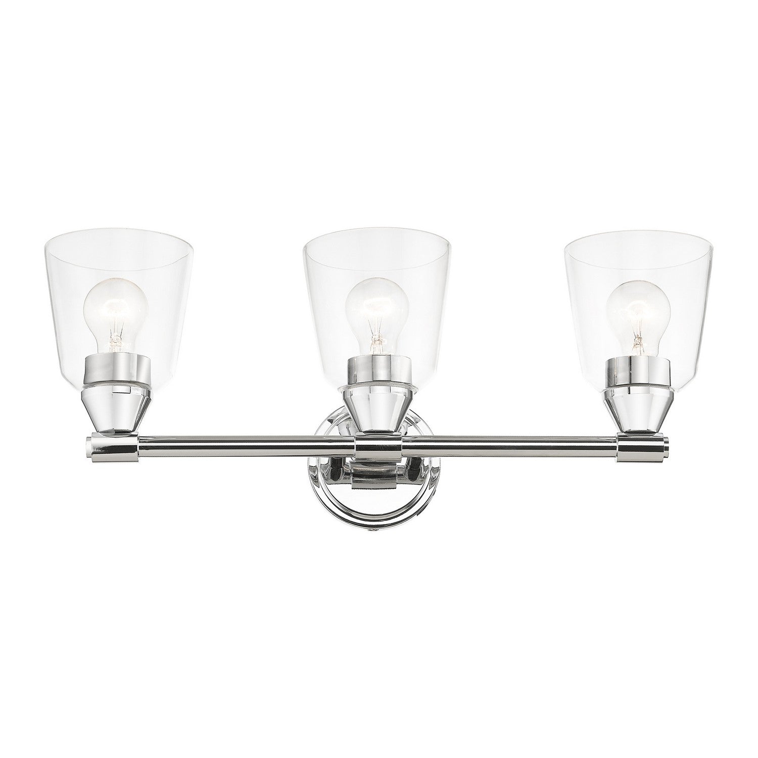 Livex Lighting - 16783-05 - Three Light Vanity Sconce - Catania - Polished Chrome