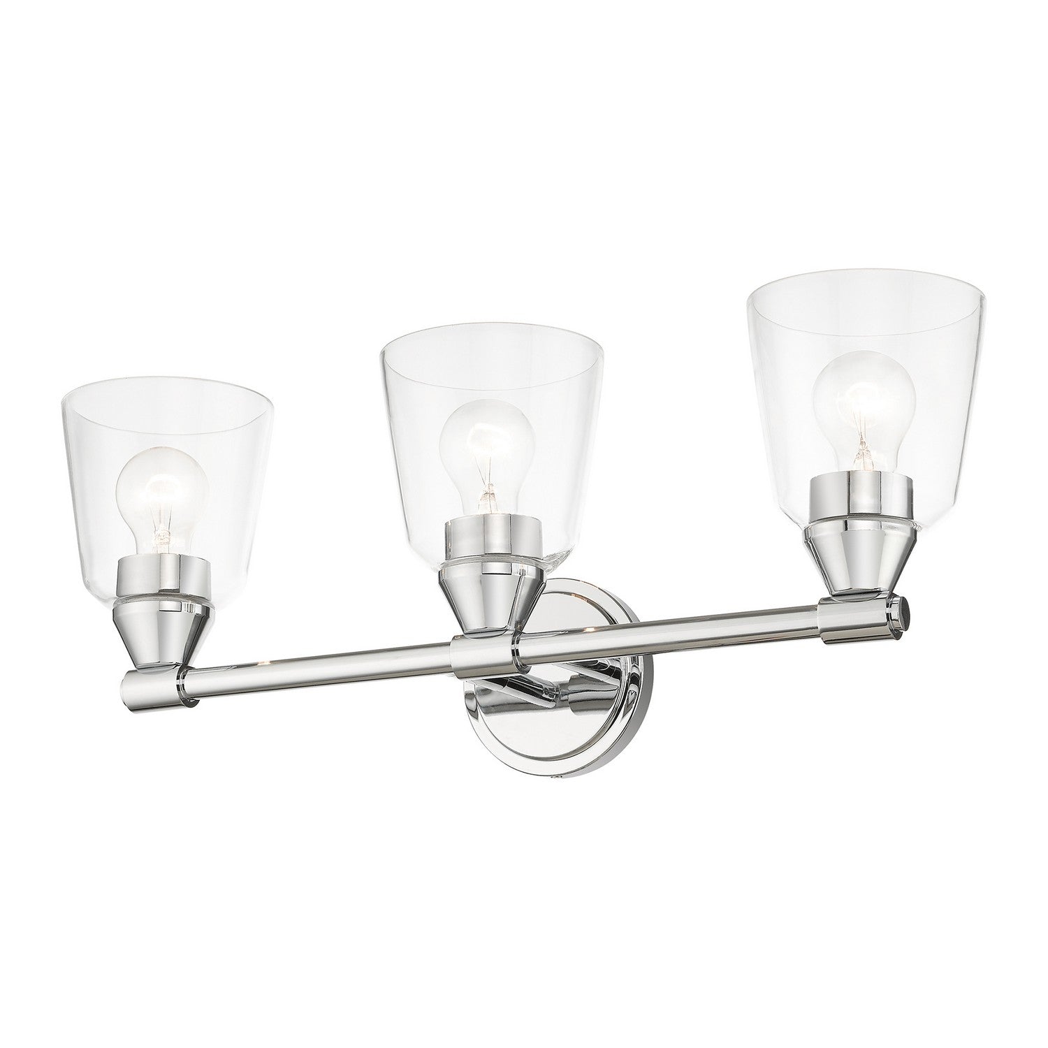 Livex Lighting - 16783-05 - Three Light Vanity Sconce - Catania - Polished Chrome