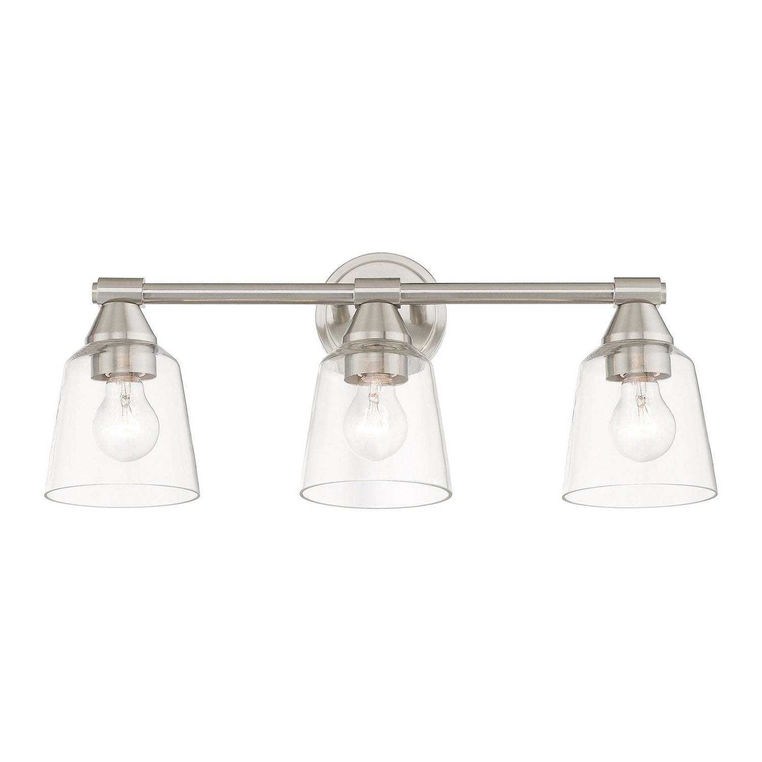 Livex Lighting - 16783-91 - Three Light Vanity Sconce - Catania - Brushed Nickel
