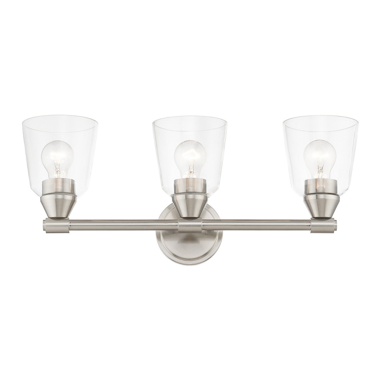 Livex Lighting - 16783-91 - Three Light Vanity Sconce - Catania - Brushed Nickel