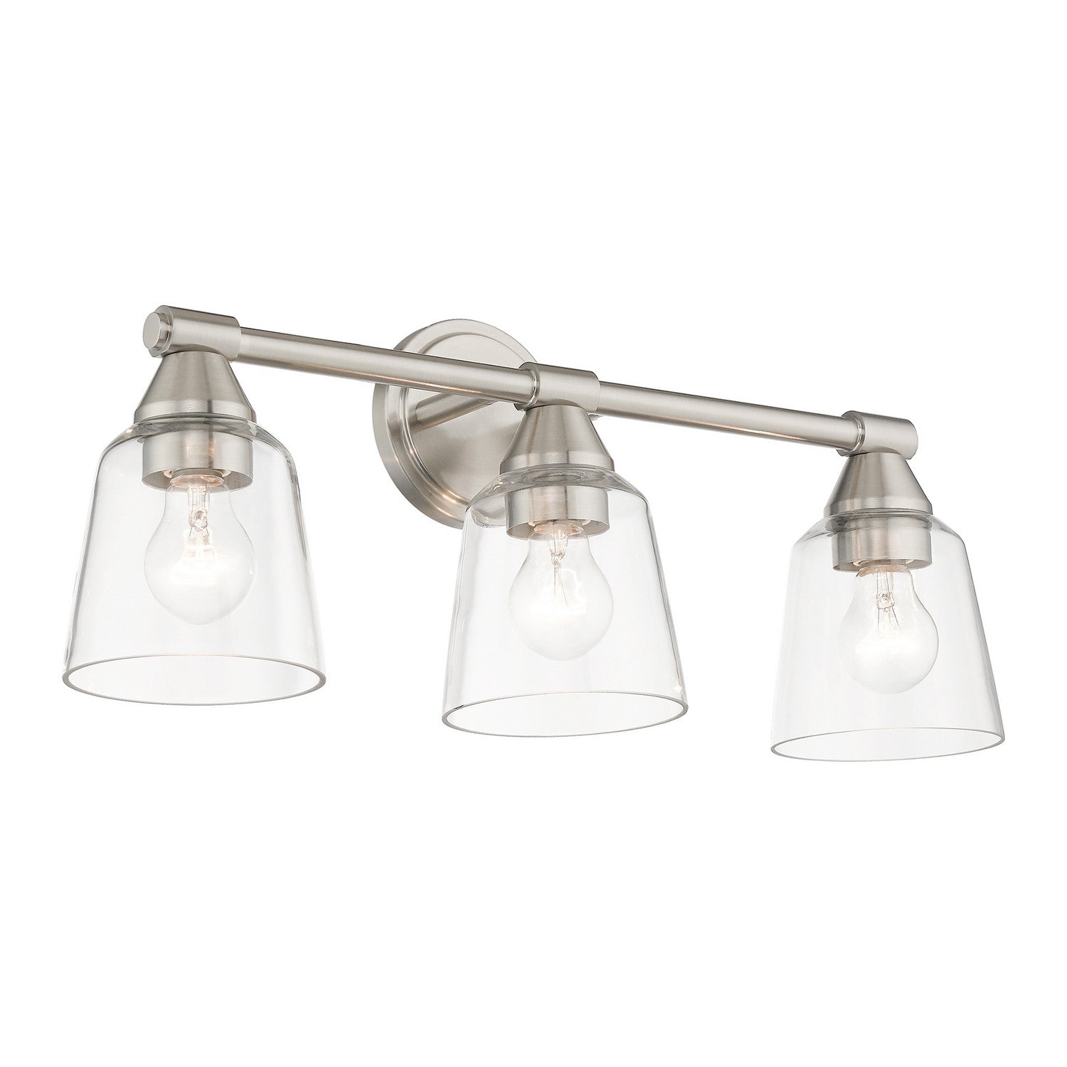 Livex Lighting - 16783-91 - Three Light Vanity Sconce - Catania - Brushed Nickel